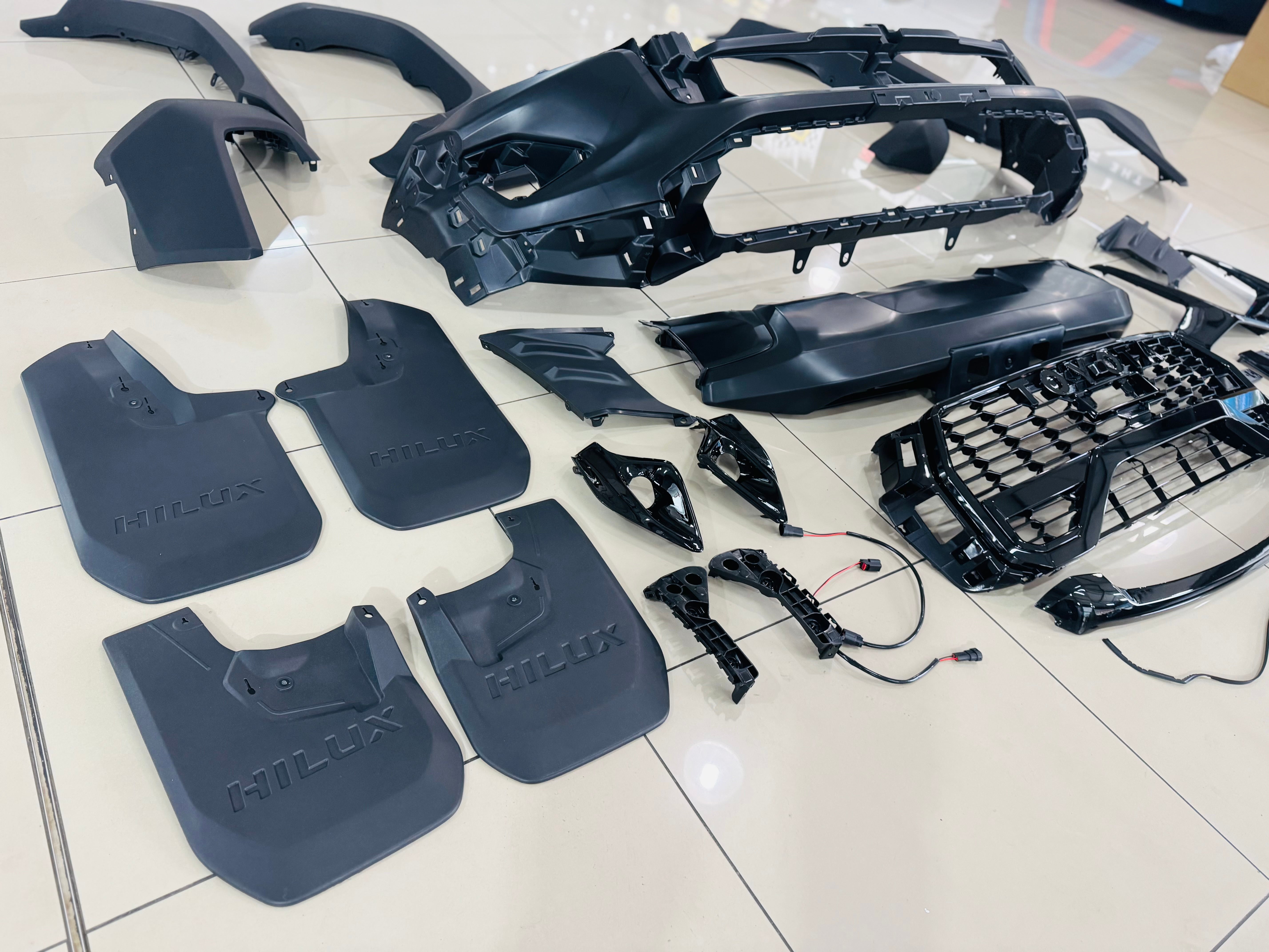 Toyota Hilux (2021-2025) GR Sport Style Conversion Body Kit excludes Headlights & Taillights
