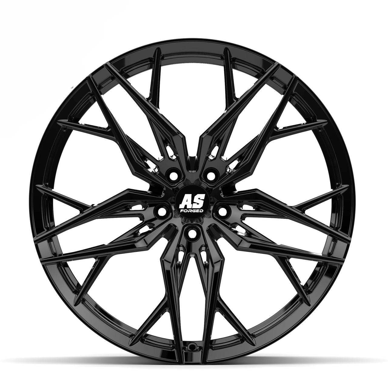 22”  AS-035 FORGED BMW  X5 RIMS 5/120 GLOSS BLACK - Autostyling Klerksdorp