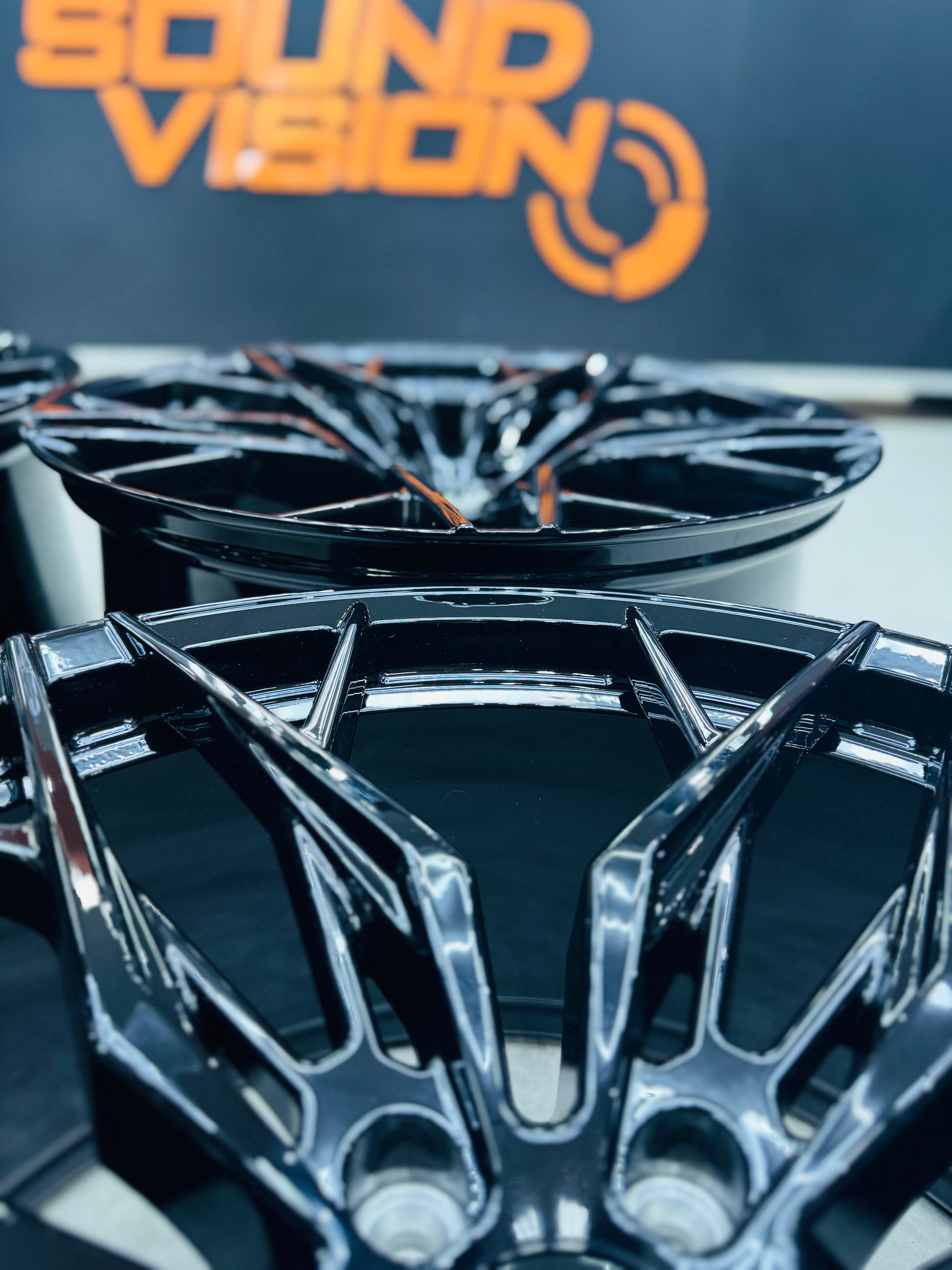 22”  AS-035 FORGED BMW  X5 RIMS 5/120 GLOSS BLACK - Autostyling Klerksdorp
