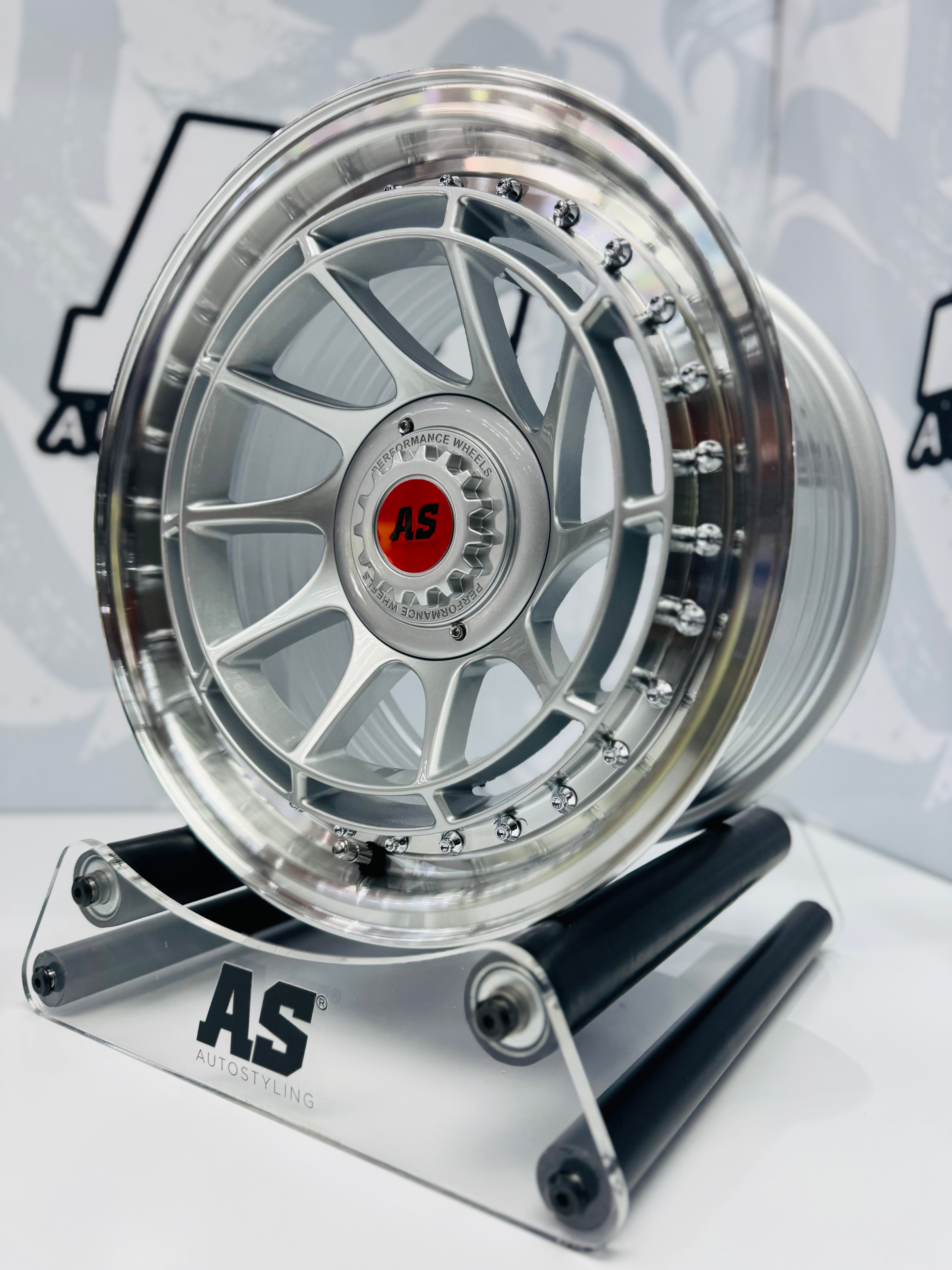 15” AS-7156 SILVER  4/100 4/114 wheels