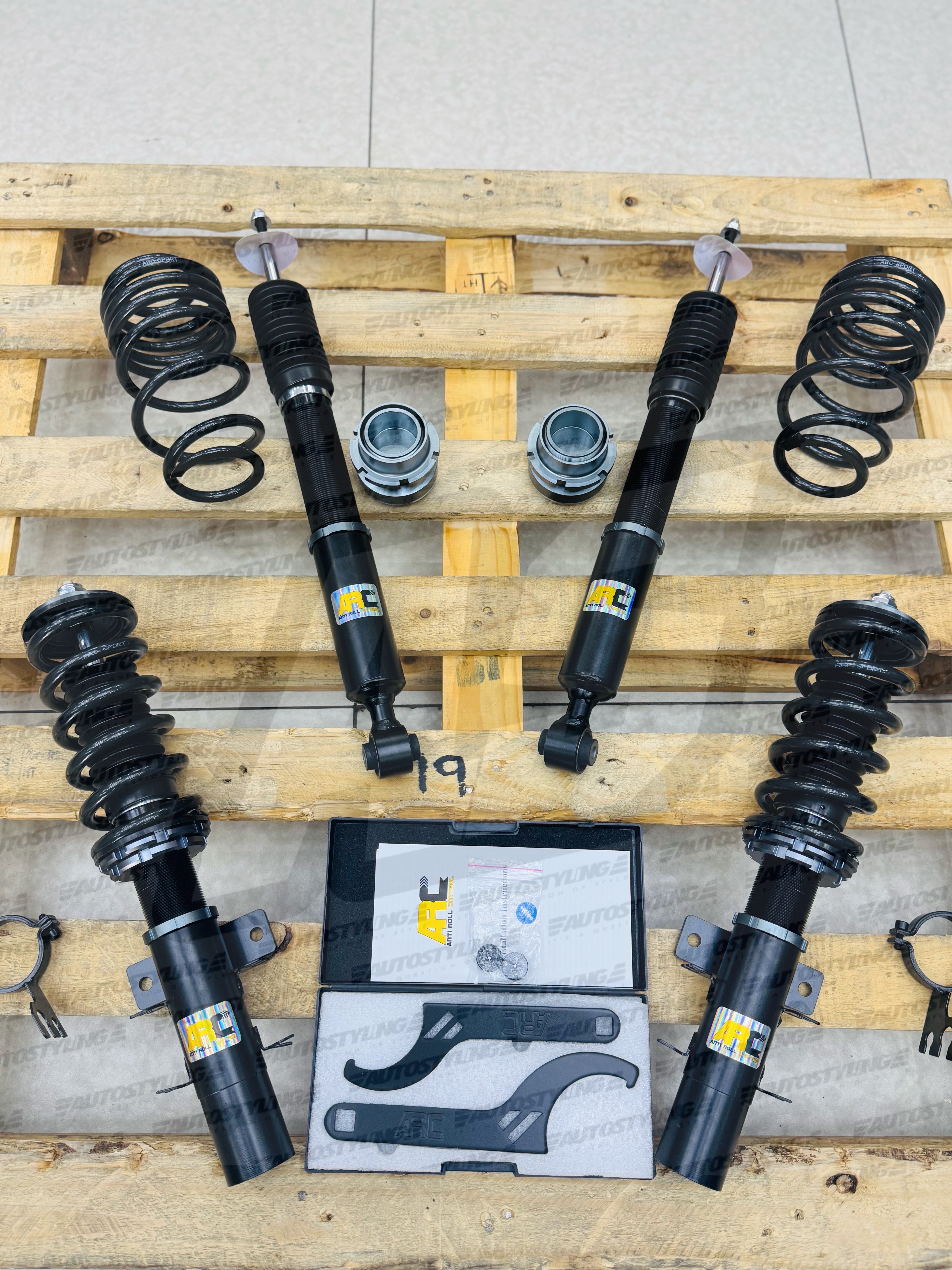 ARC POLO 6 & VIVO DAMPENING +  LOD DUAL HEIGHT ADJUSTABLE COILOVERS - Autostyling Klerksdorp