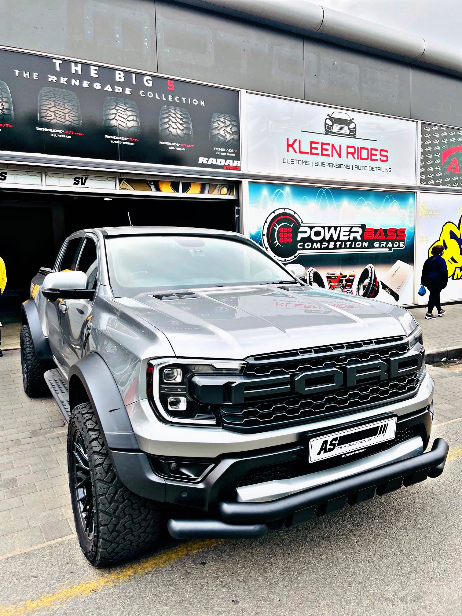 A-GRADE PREMIUM RAPTOR WIDE BODY  KIT (50mm wider ) - OE COLOR (2022+ FORD RANGER RAPTOR) - Autostyling Klerksdorp