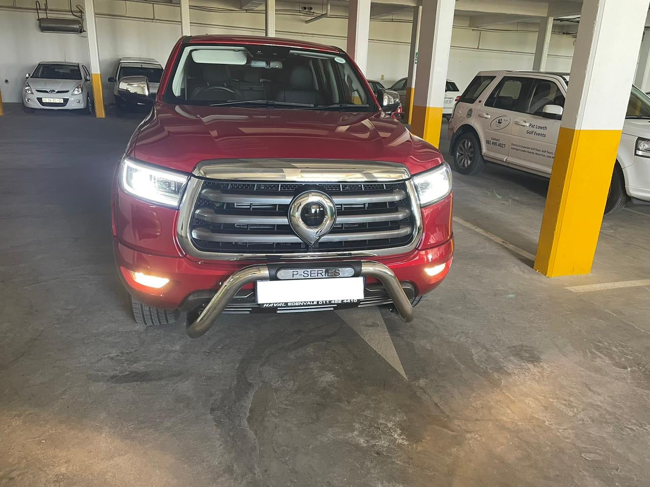 GWM P-SERIES 2021+ CHROME NUDGE BAR