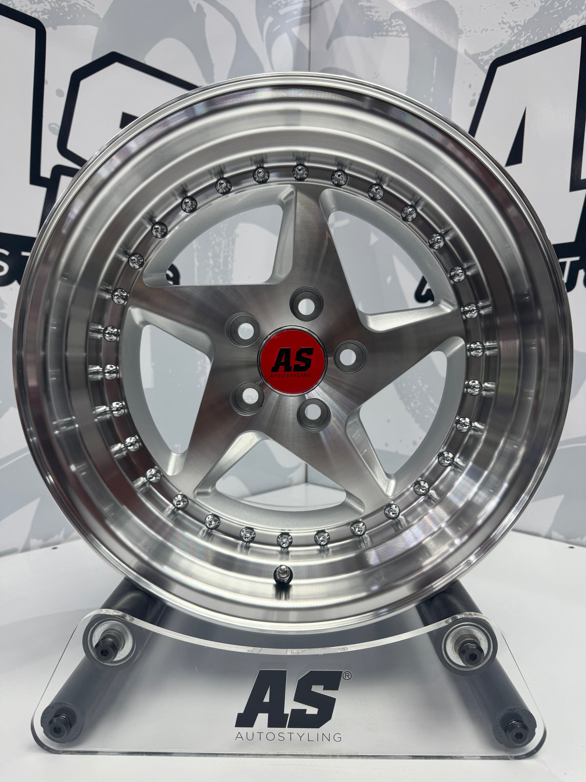 15” AS-RARI M7907 5x100 SILVER