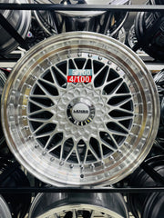 17 ” AS-BSX 7.5/8.5 4/100 & 5/100 multi hole  SILVER - Autostyling Klerksdorp