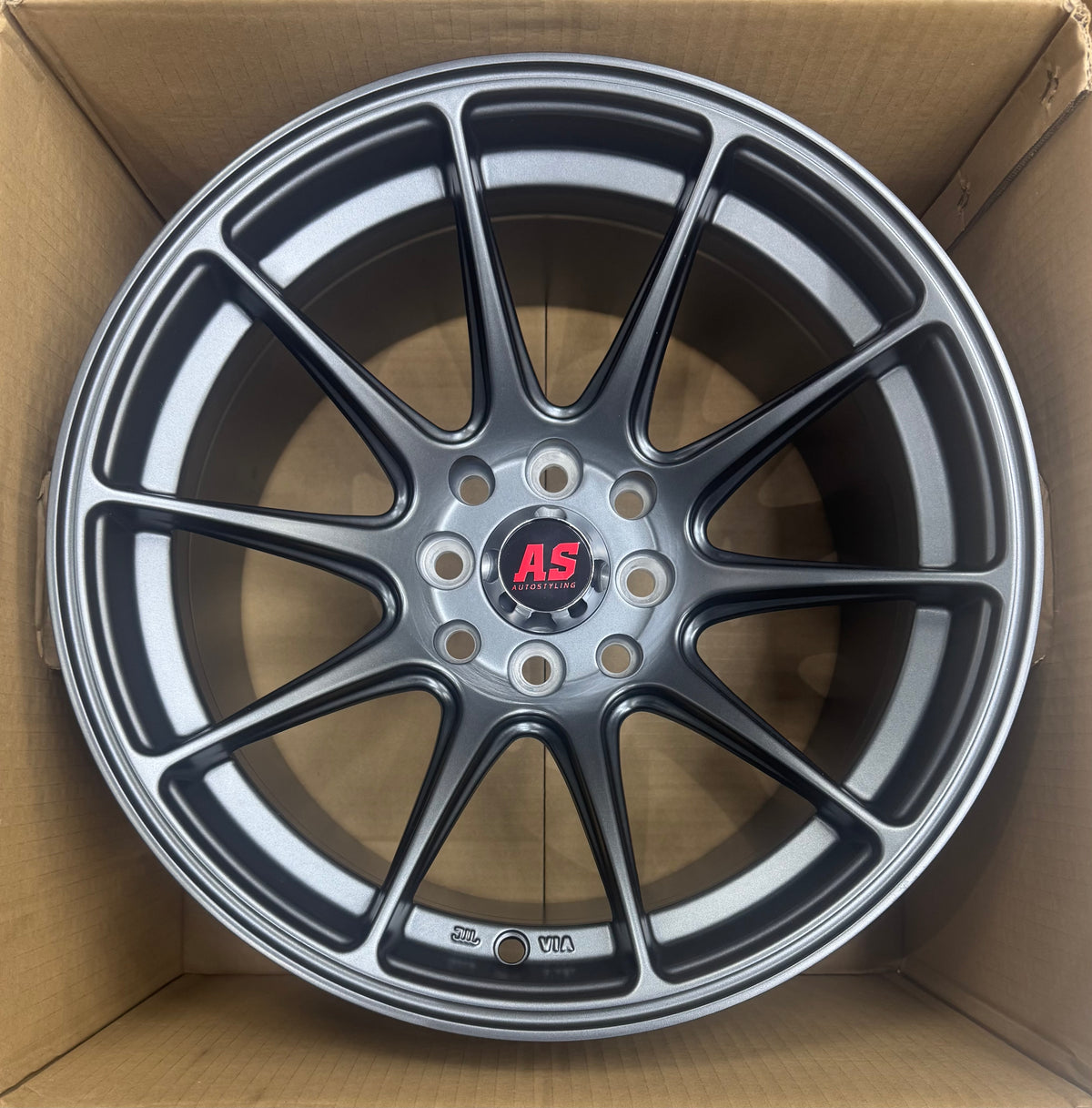15” AS-XXR 4/100 4/114 MATT MATT GREY