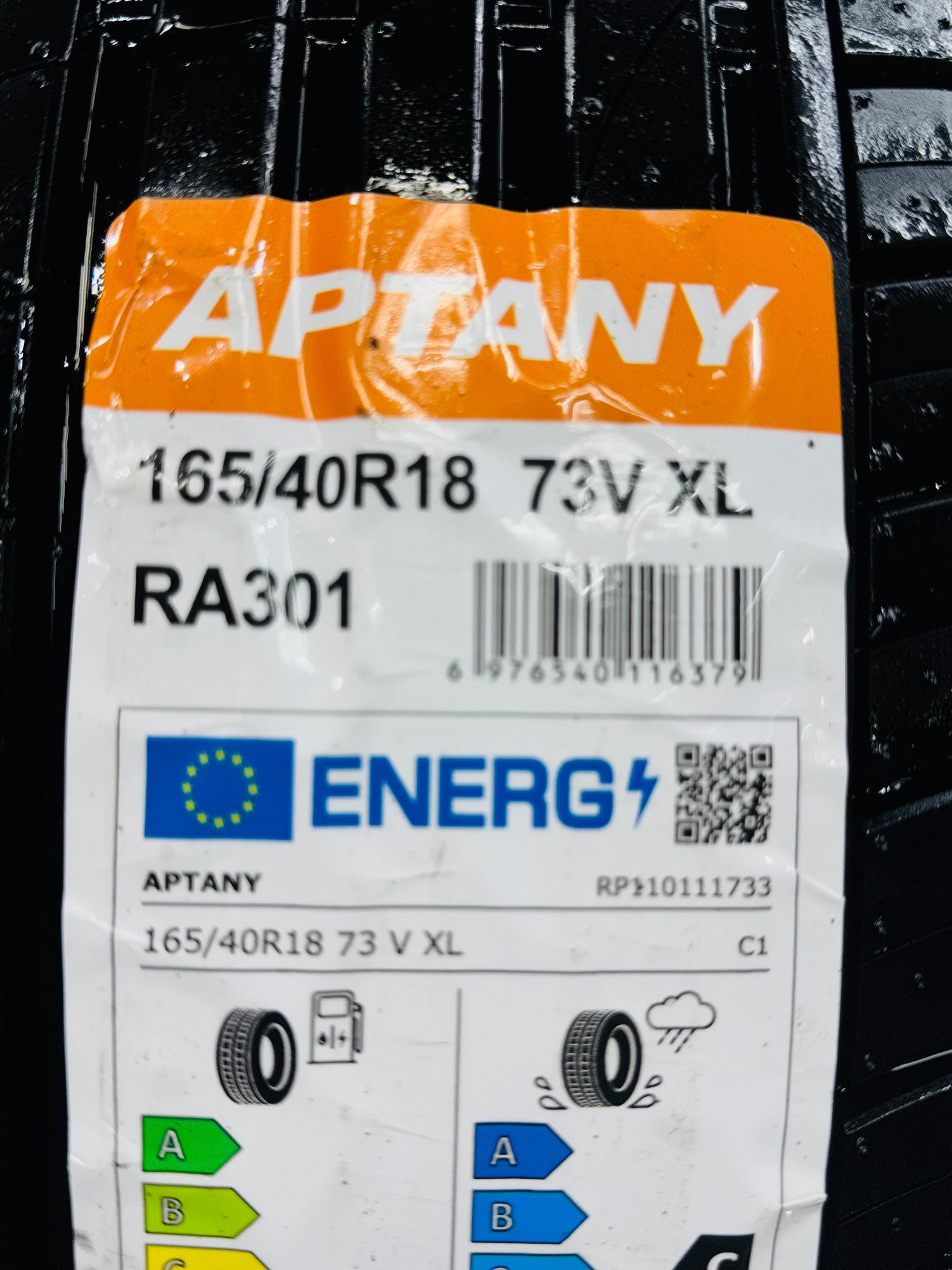 165/40/18 APTANY RA301