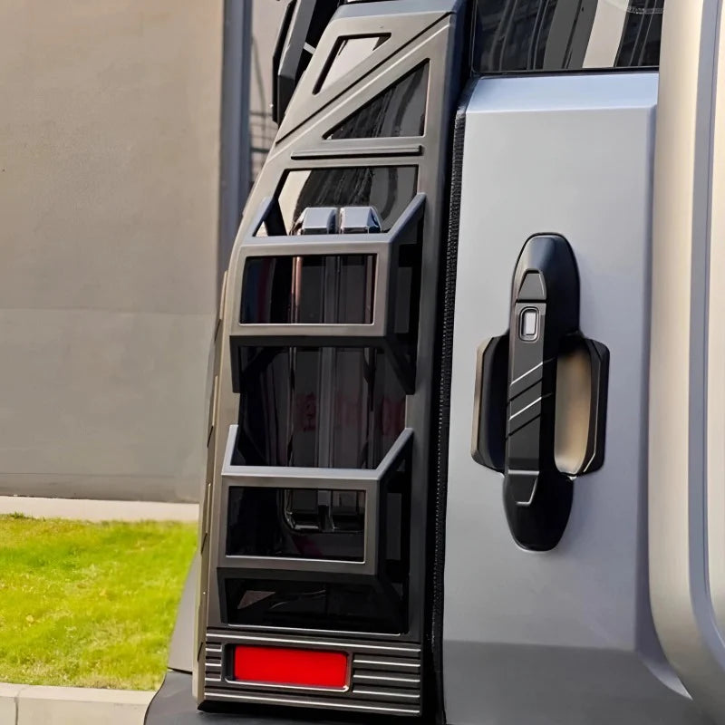 Jetour T2 Tail Light Trim Cover Pair Gloss Black - Autostyling Klerksdorp