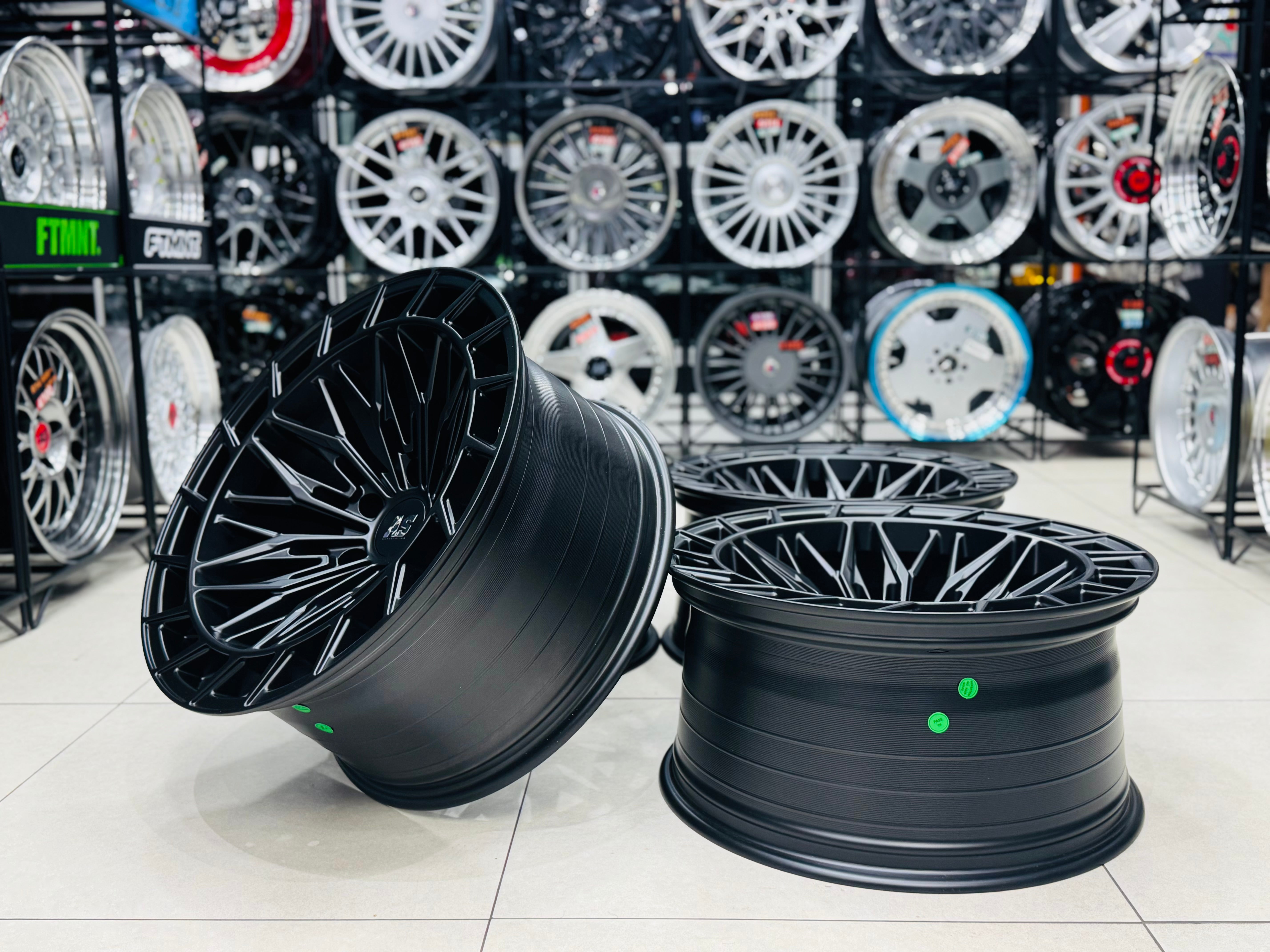 20” CONCAVO SERIES 319 MATT  BLACK BAKKIE RIMS 6/139 PCD - Autostyling Klerksdorp