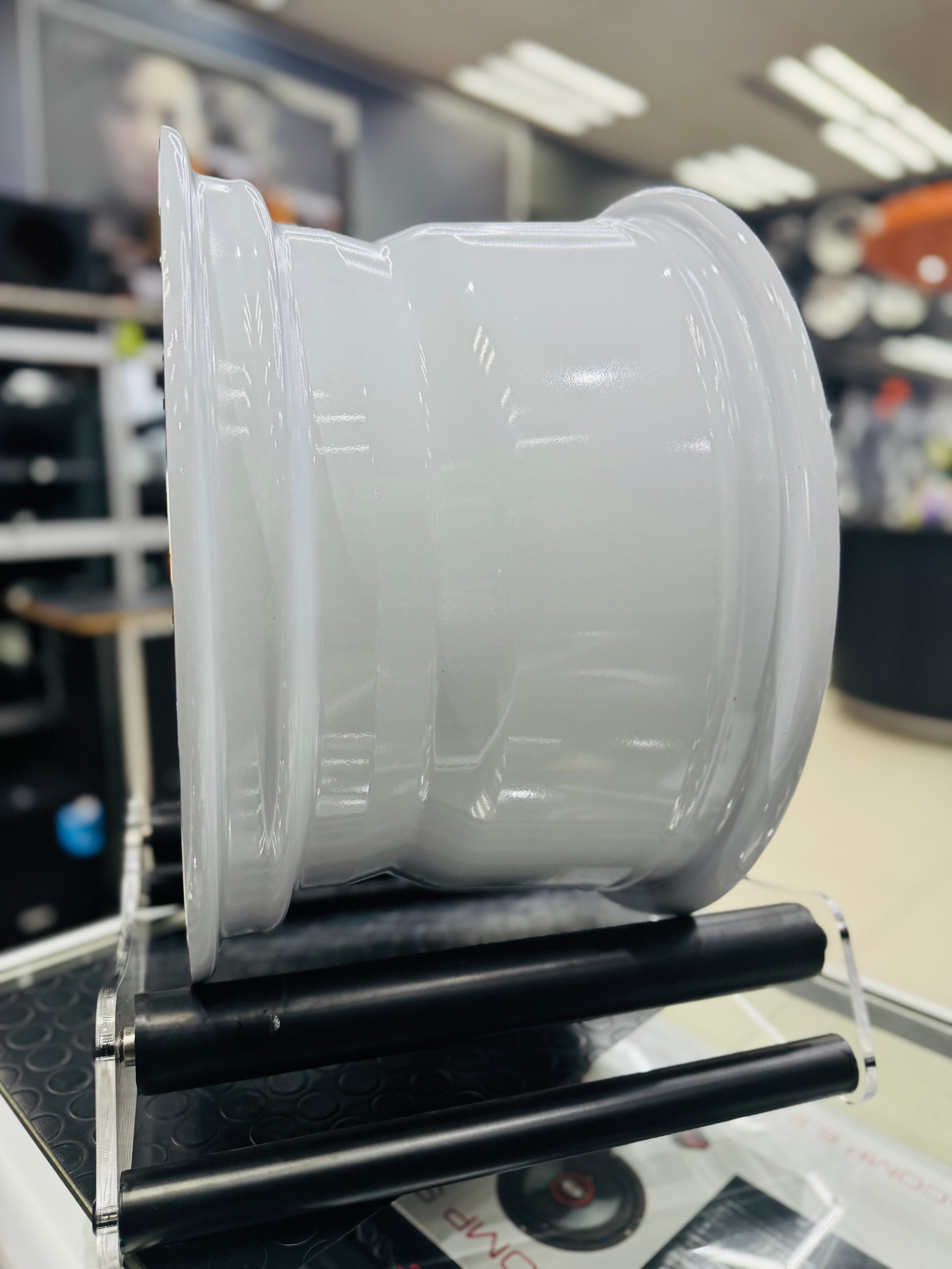 15” AS-WATA 8J/9J  4/100 4/114 WHITE RIMS