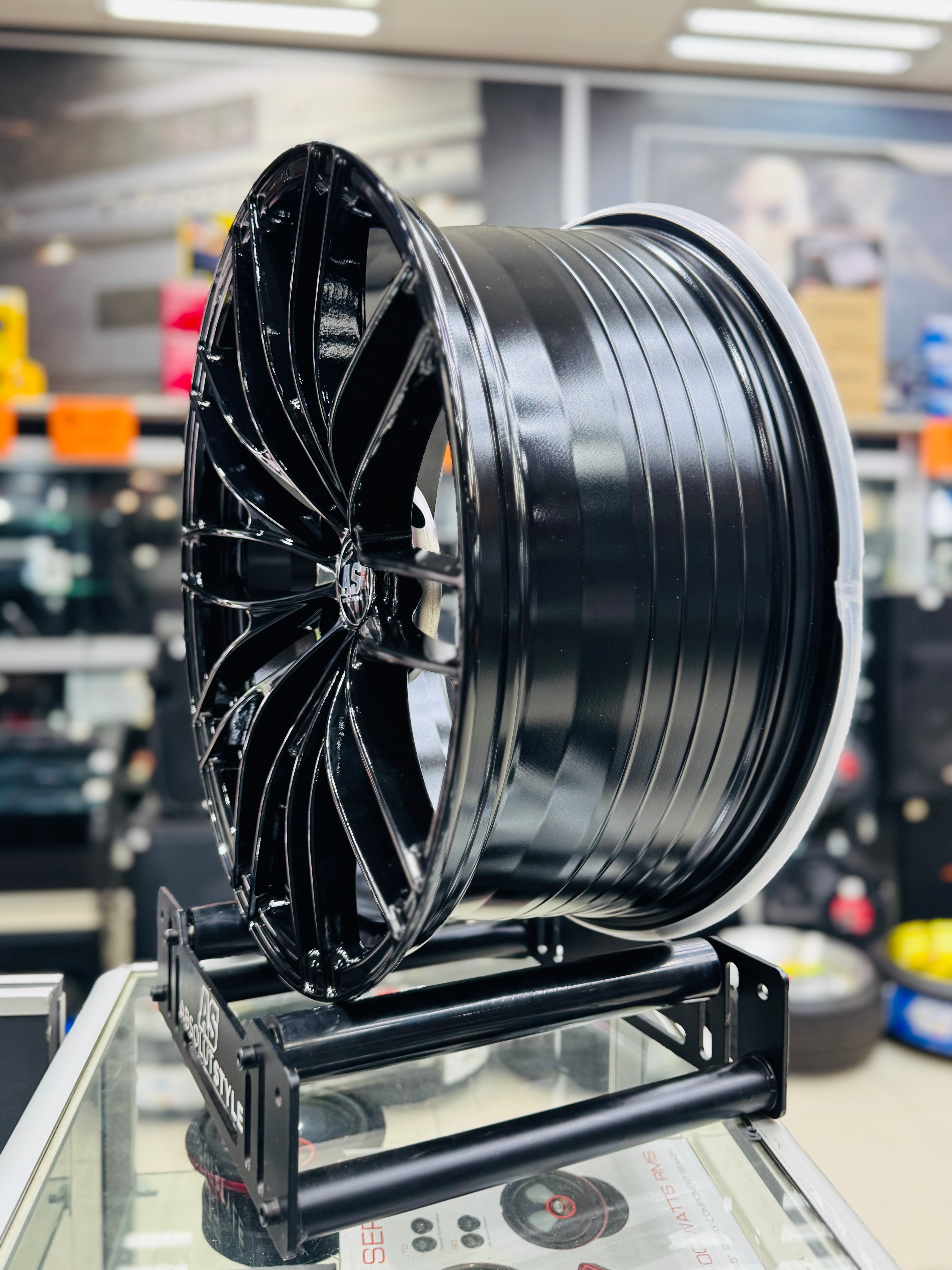 19” AS-K327 ( 5x112 ) gloss black - Autostyling Klerksdorp
