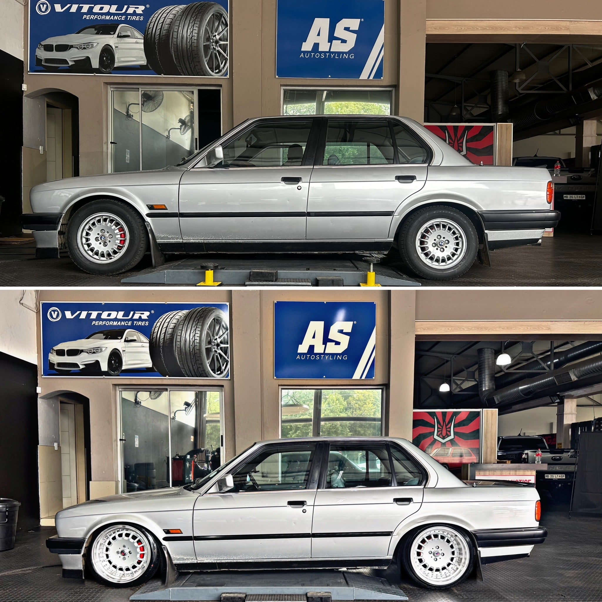 17” AS- E30 BOTTLE CAPS   8.5/10j 4/100  SILVER