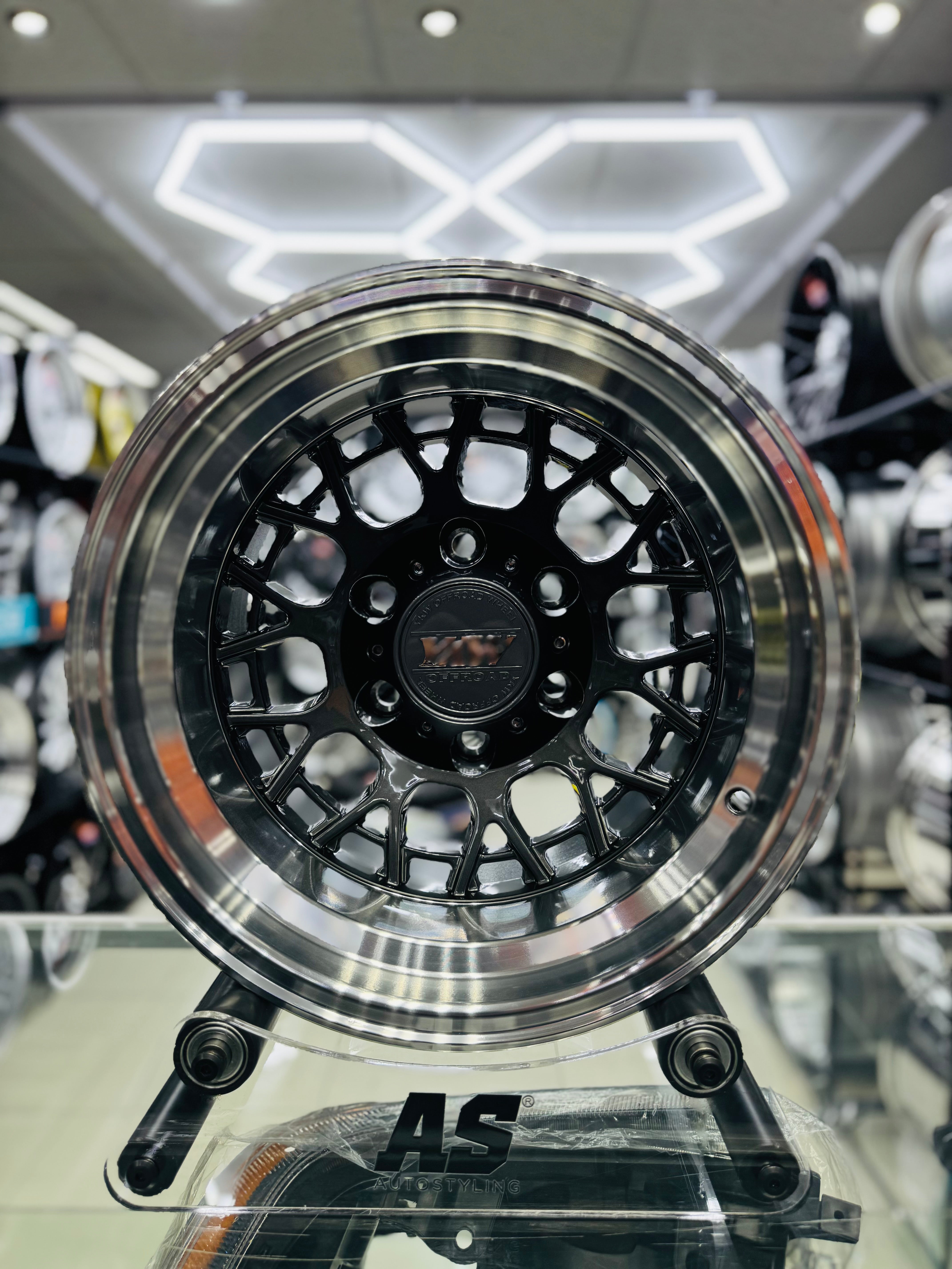 15″ YKW 5412 6/139 10j Alloy Wheels gunmetal - Autostyling Klerksdorp