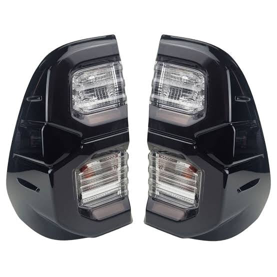 TOYOTA HILUX 2016-2024 upgrade  led tail lamp FULL BLACK