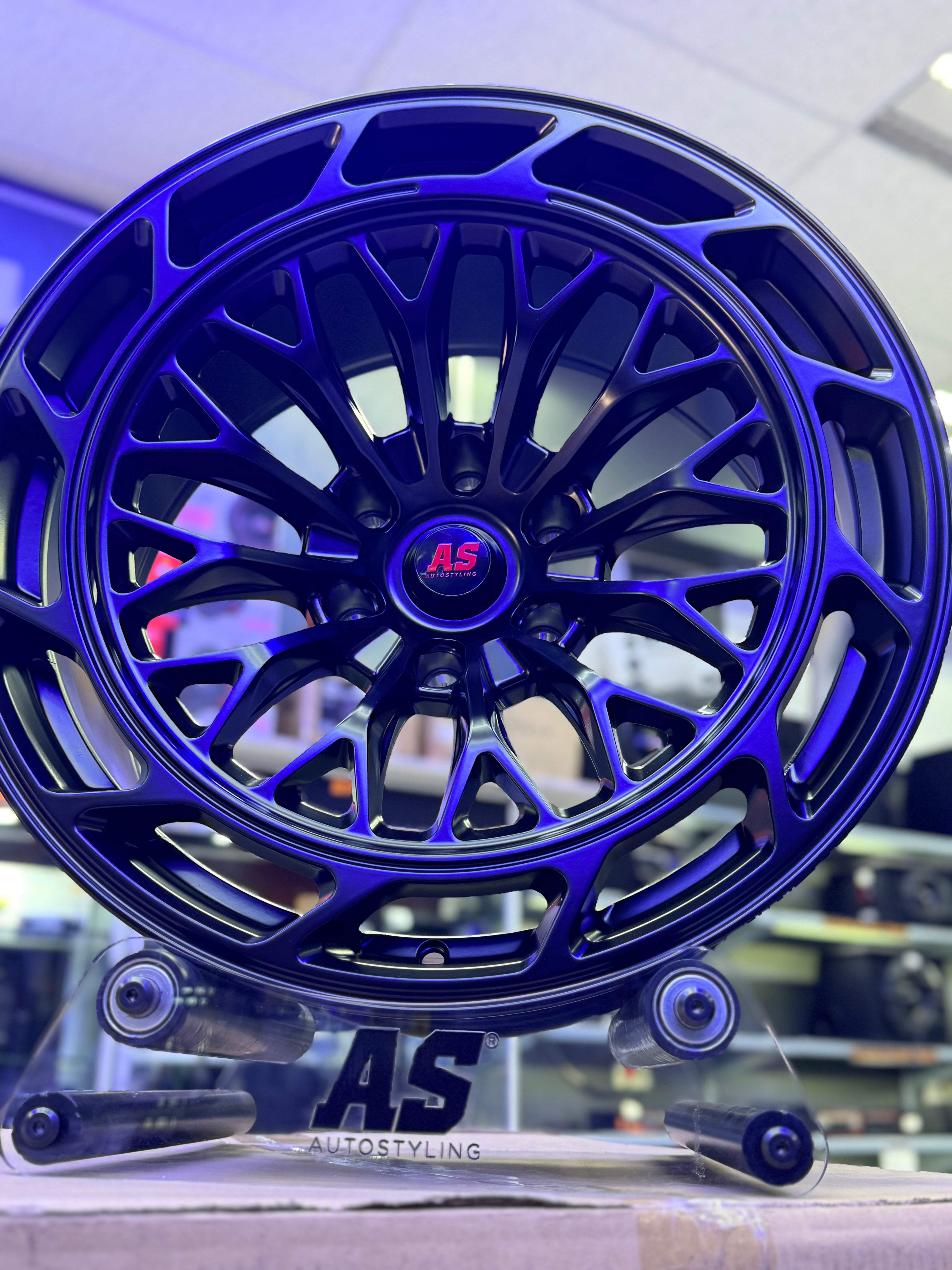 20” CONCAVO SERIES BT600  MATT  BLACK BAKKIE RIMS 6/139 PCD