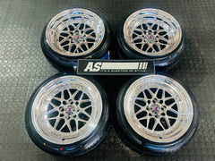 RIM & TYRE COMBO DEAL 15” 5039CHROME  4x100 & 4x114    + 165/50/15  COMFORSER TYRES  - BRAND NEW