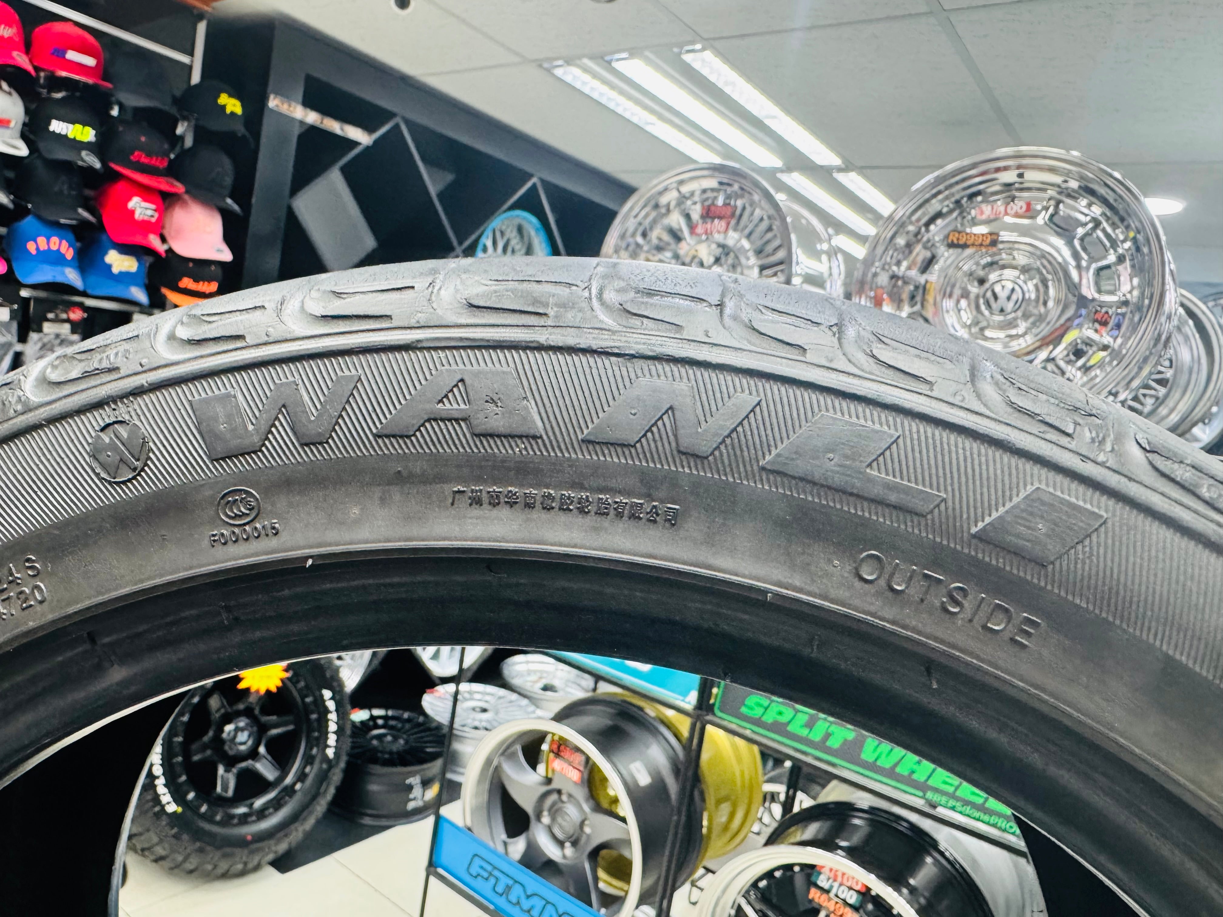 205/45/16 WANLI TYRE  (USED) 35% +- 3mm TREAD