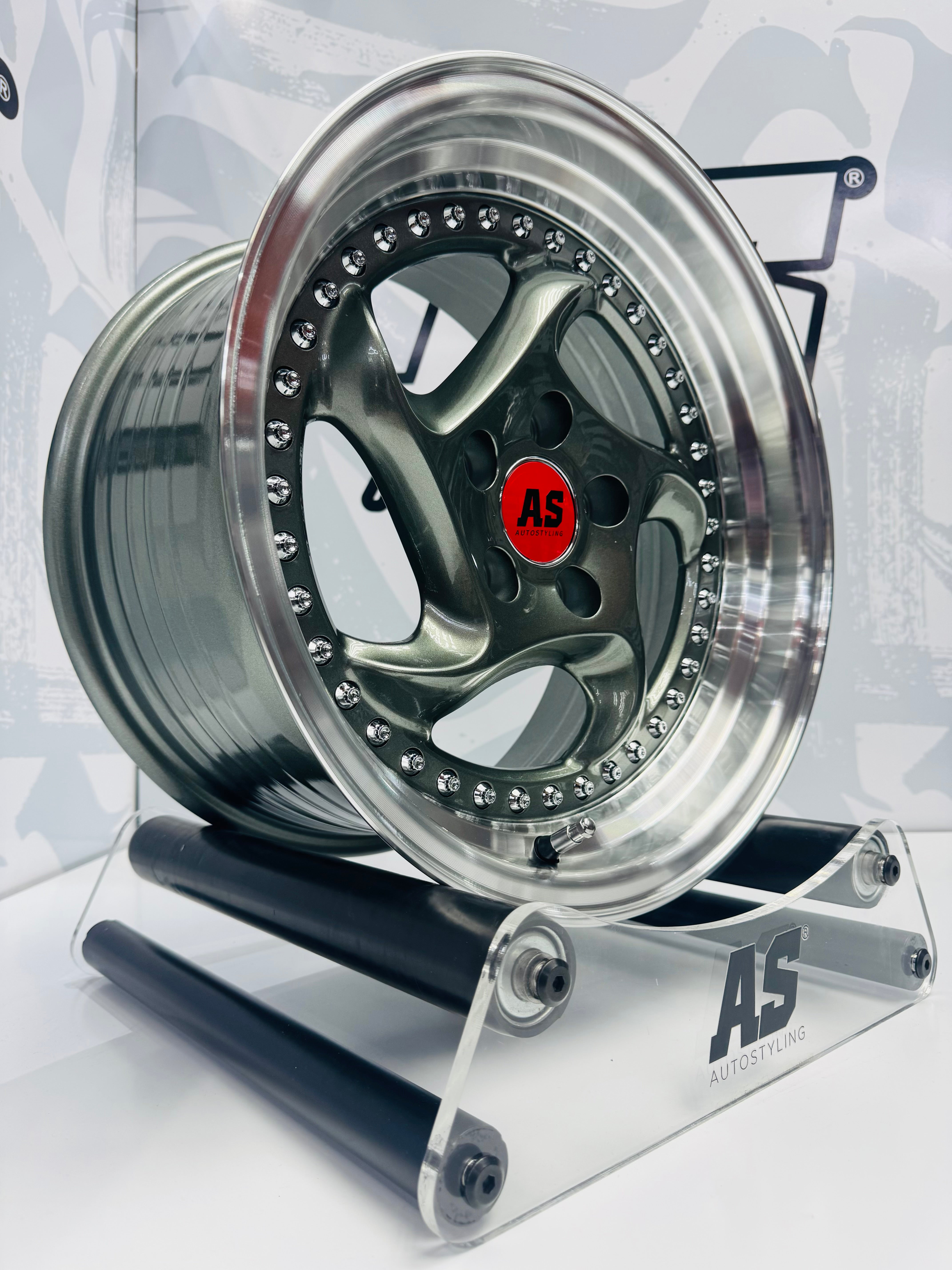 15” AS- Porsche cups 5x100 PCD for polo