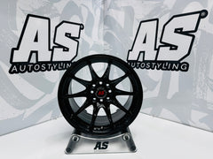 15” AS XXR - M7550  4x100 4x108 GLOSS BLACK