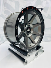 17” AS-8003 4x4 rims  6/139 PCD MATT GREY
