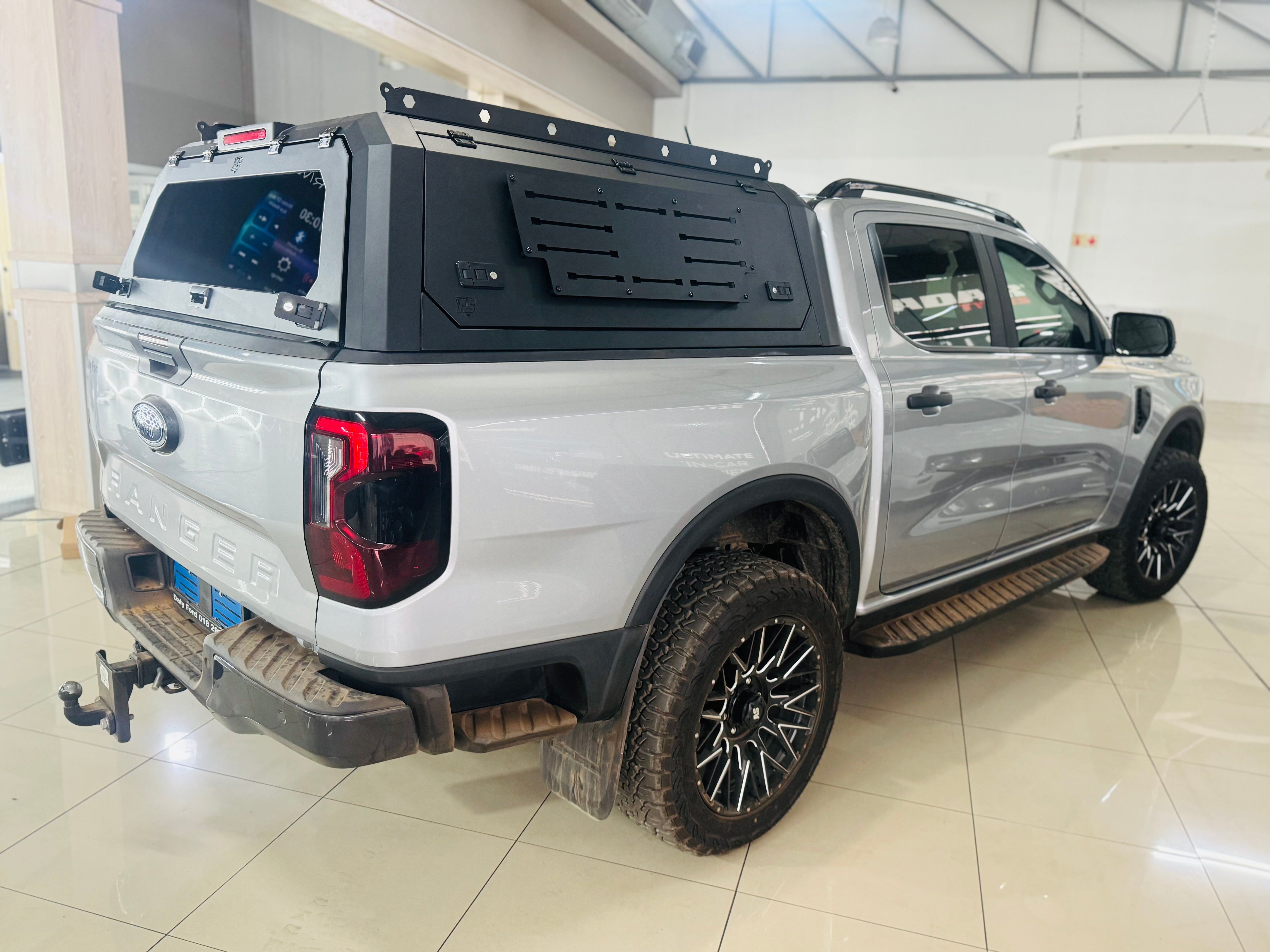 FORD RANGER T9 2023+ BLACK STEEL RAMBO CANOPY