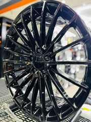 19” AMG GLOSS BLACK 5x112 narrow wide wheels - Autostyling Klerksdorp