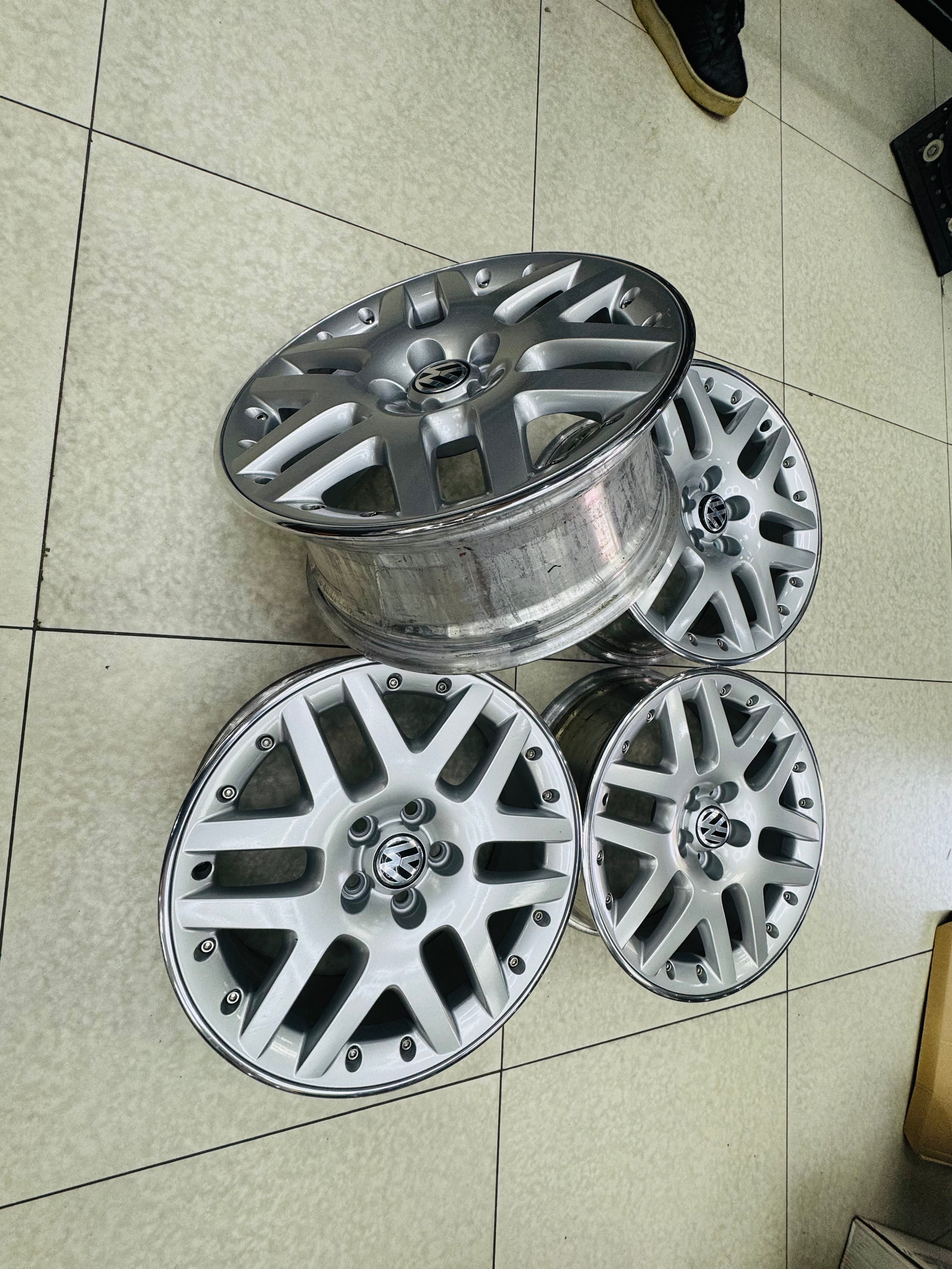 16” OEM POLO  TDI BBS SPLIT  USED RIMS MADE BY BBS