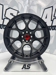 15” AS- 7553 4/100 4/114 gunmetal wheels