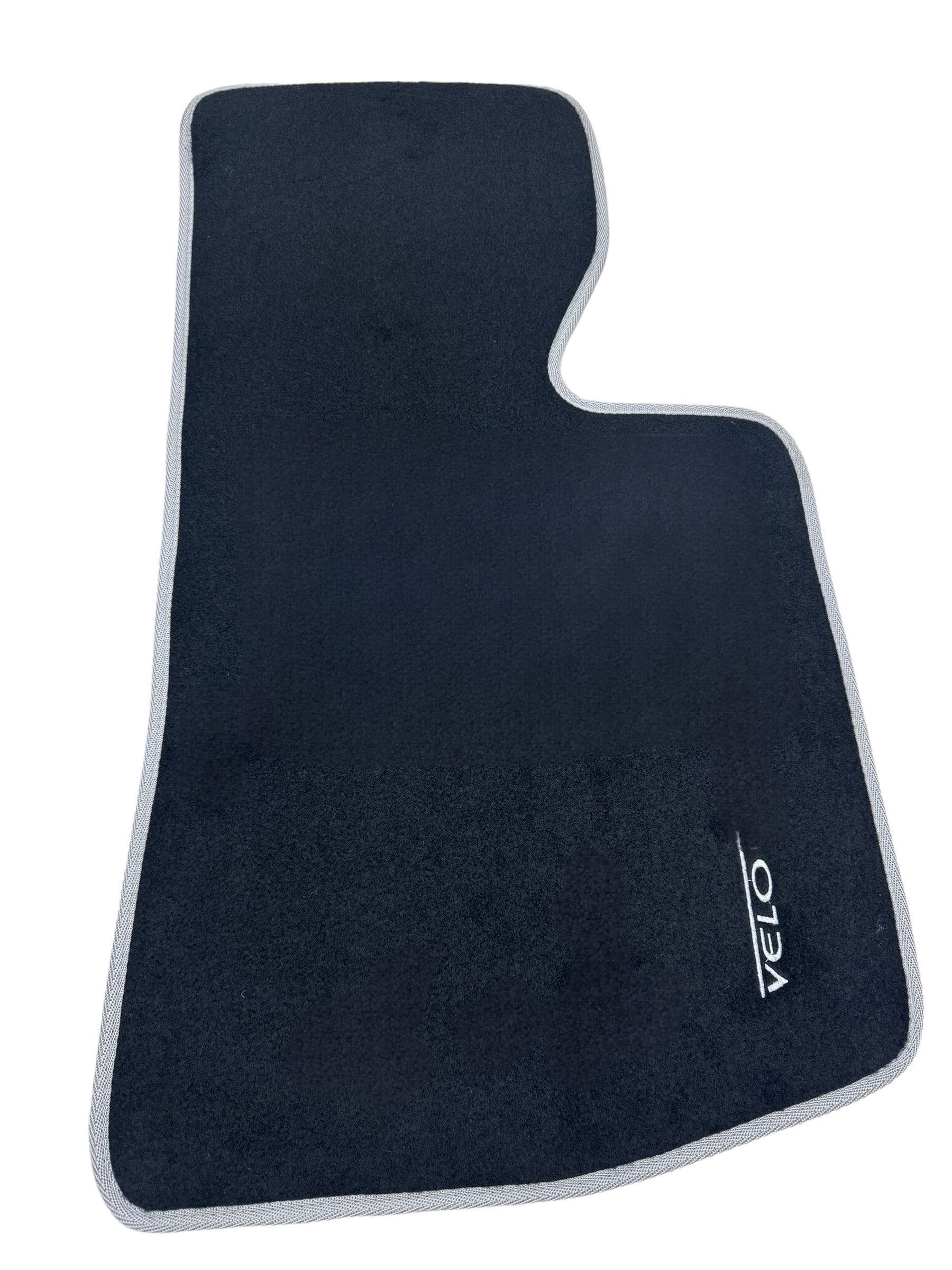 MK1 GOLF  VELO- CITI CARPET SET BLK WITH GREY TRIM ( 4PCE )