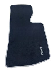 MK1 GOLF  VELO- CITI CARPET SET BLK WITH GREY TRIM ( 4PCE )