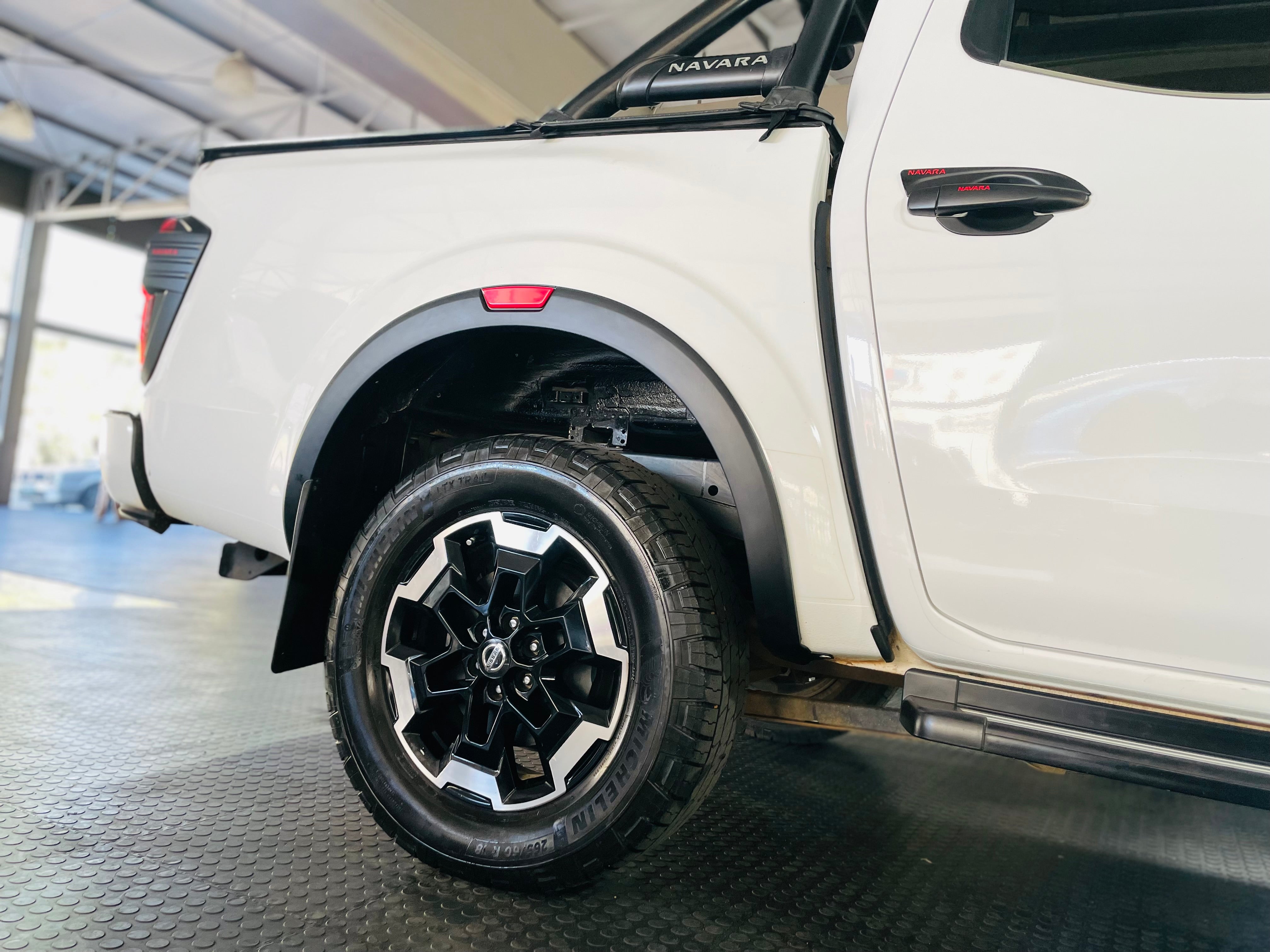 Nissan Navara PRO 4x Style 2021+ Fender Flares With Red Inserts