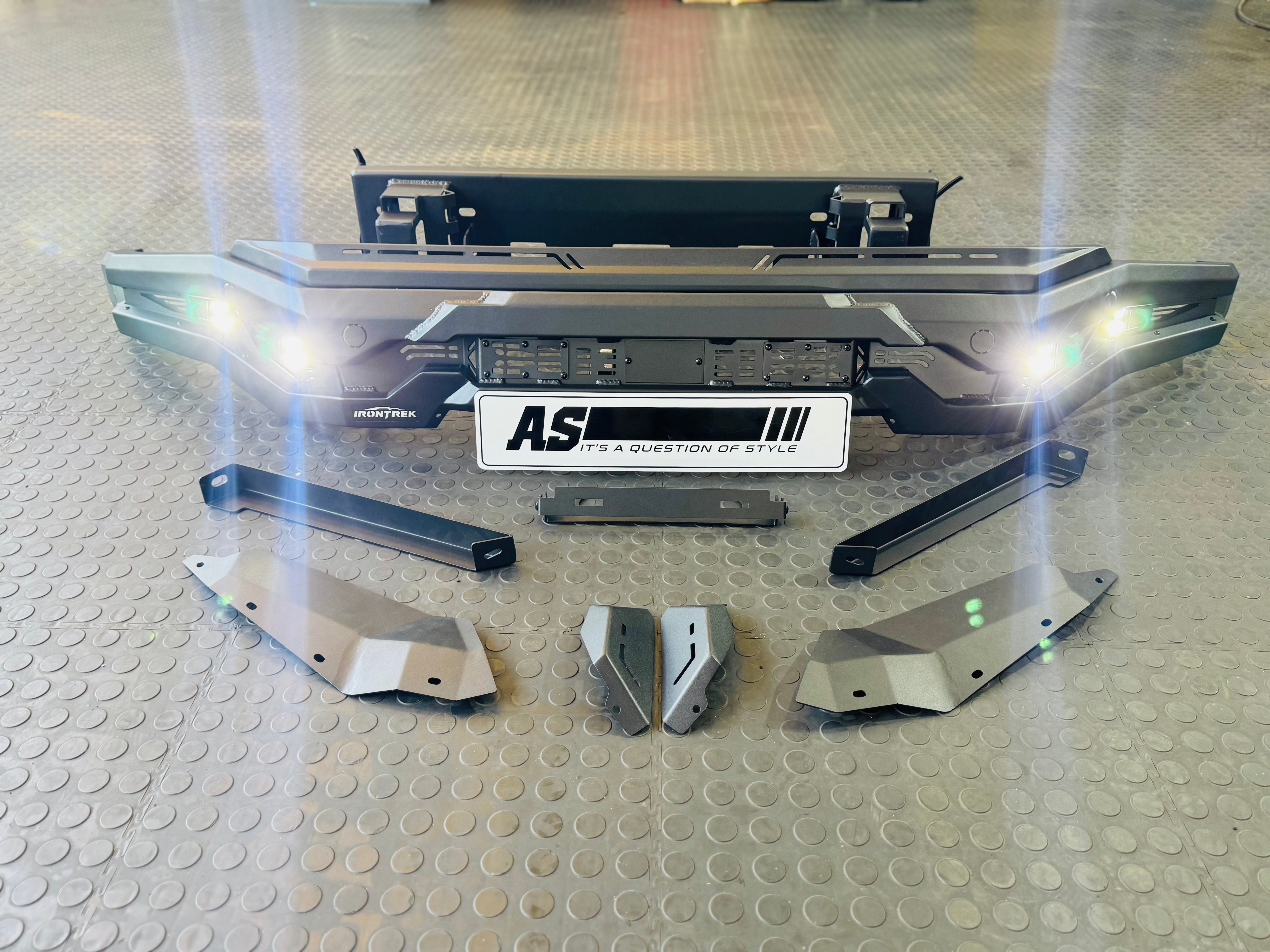 FORD RAPTOR IRONTREK STEEL FRONT BUMPER