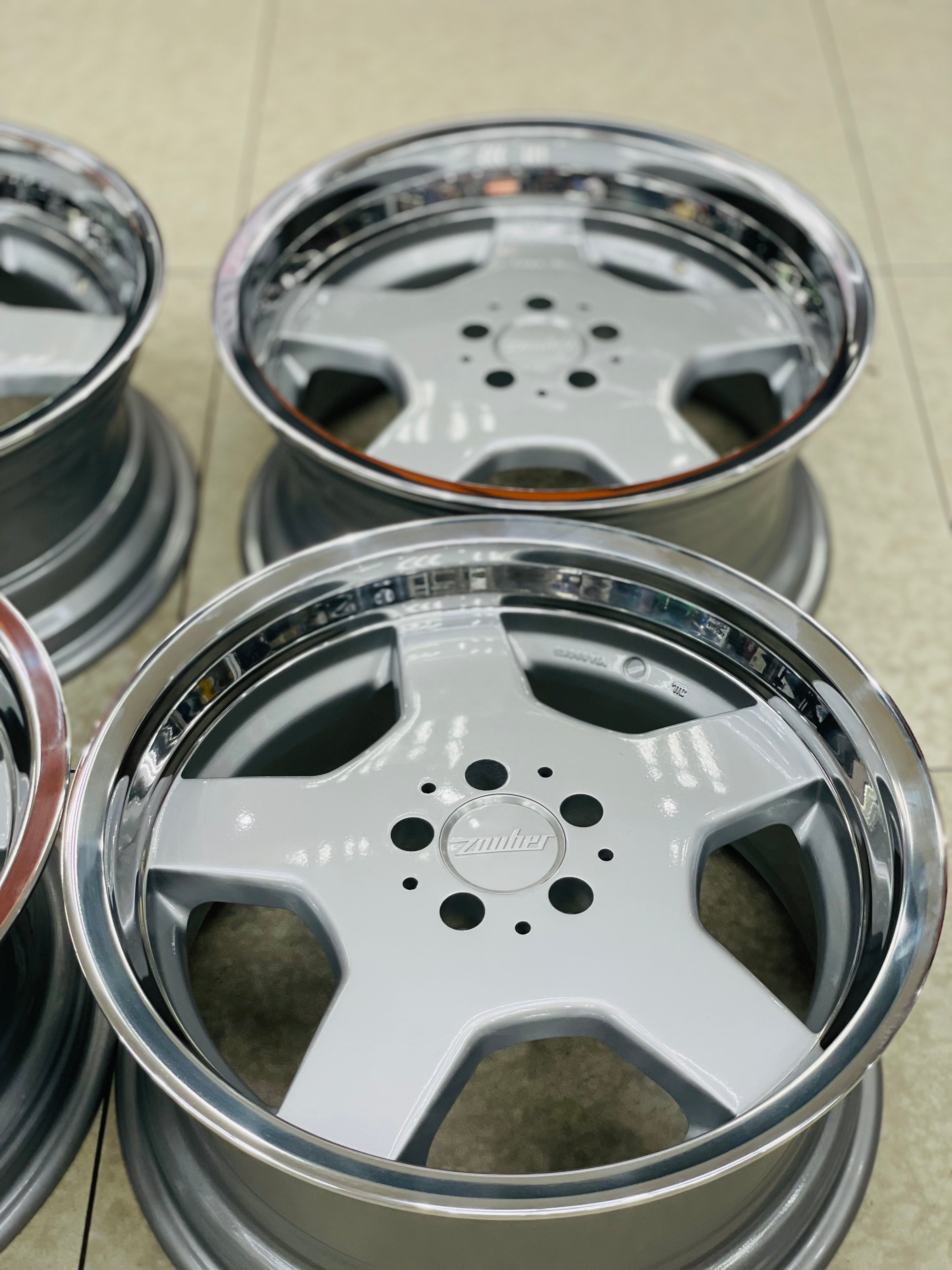 17” ORIGINAL  ZAUBER MONOBLOCK  WHEELS 5/100