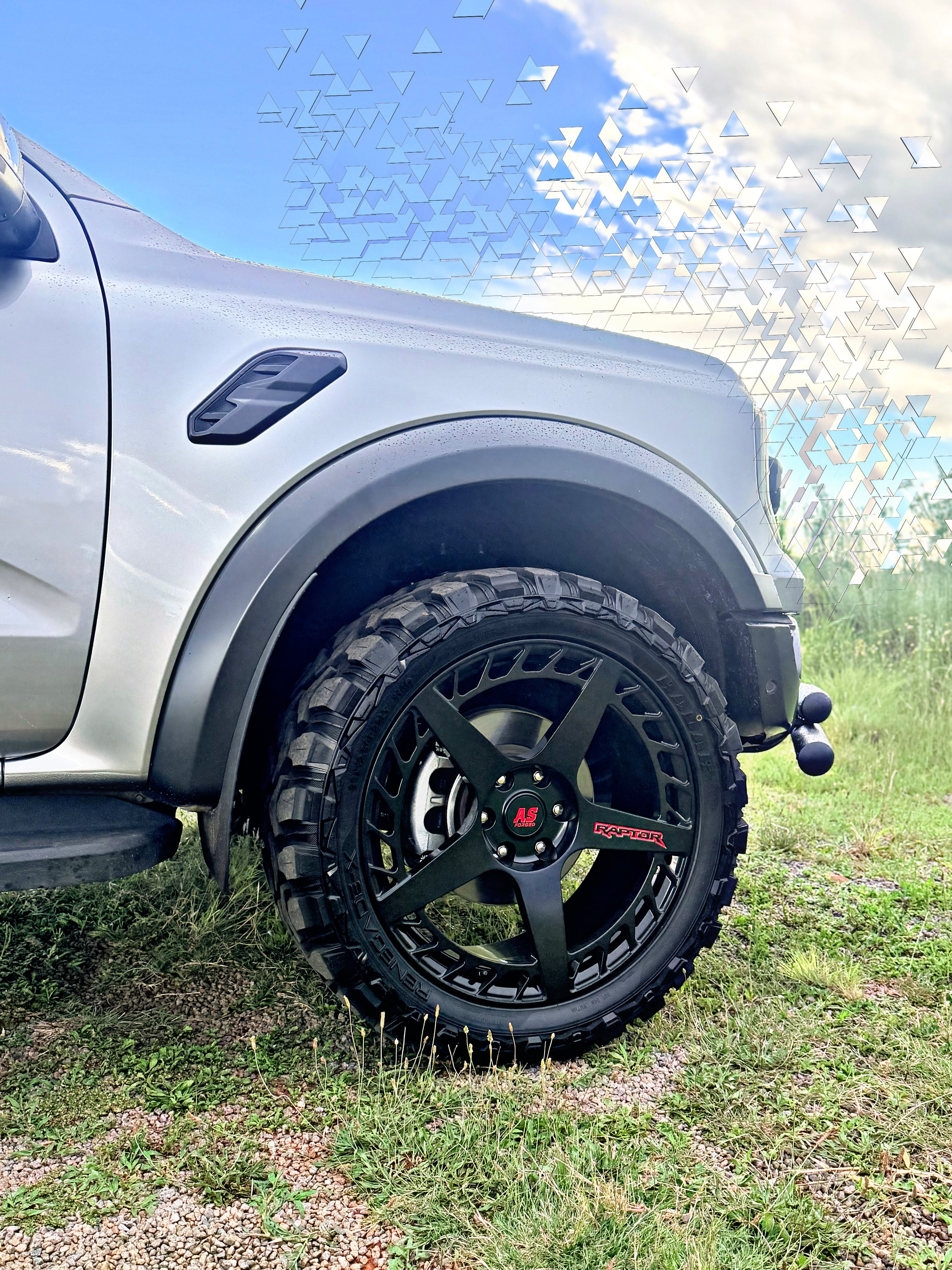 22 ” AS FULLY FORGED 023 RANGER & AMAROK FITMENT   RIMS 6/139 PCD