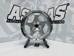 17” AS- THROWING STARS  5/100 SILVER RIMS