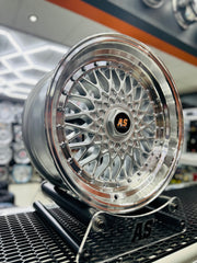 17” AS-MESH 8.5j 4x100 & 5x100  SILVER - Autostyling Klerksdorp