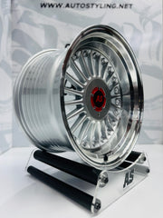 17'' NEW 10J AS-PINA SILVER 4/100 & 4/114 MULTI PCD
