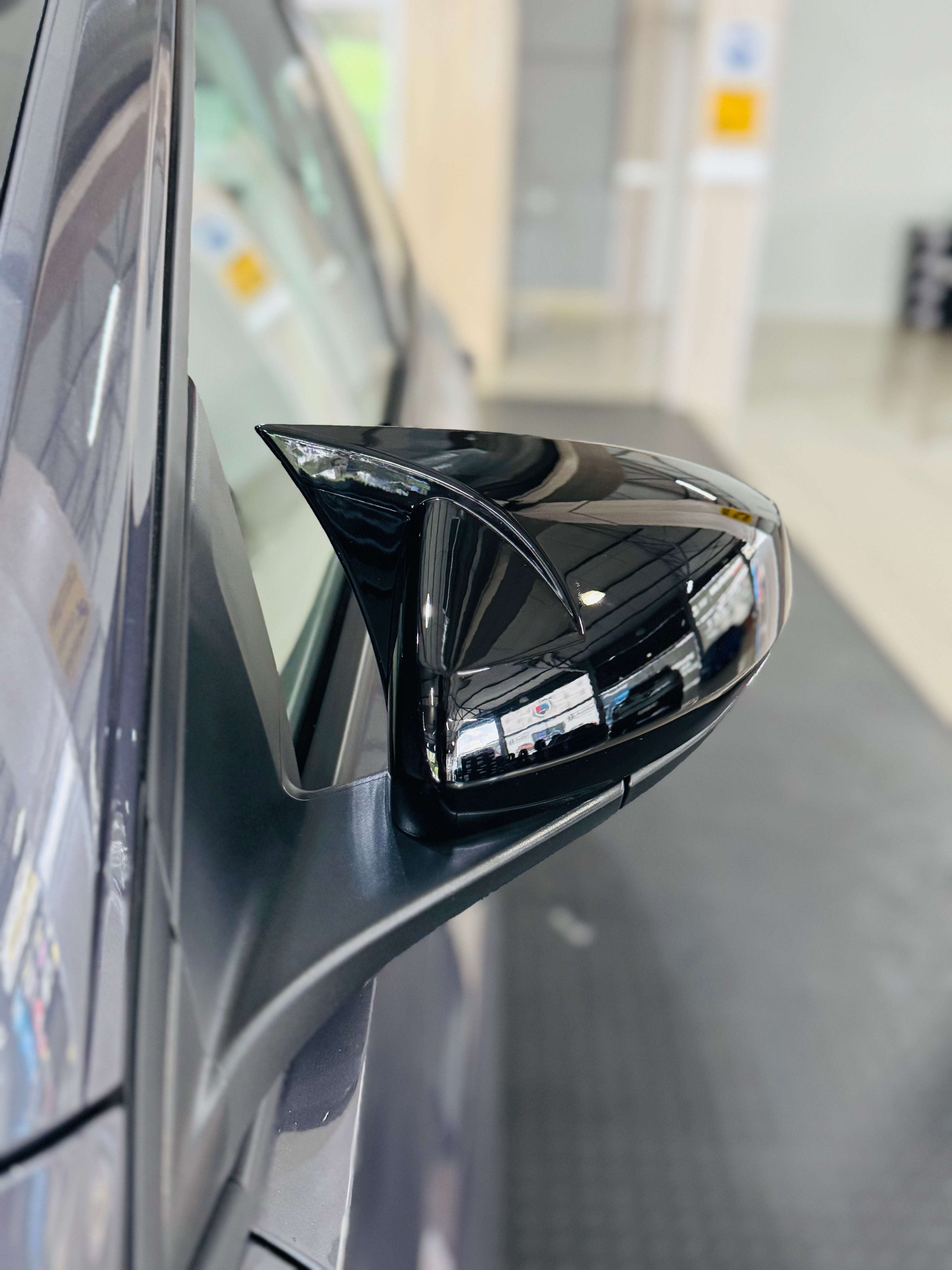 VW polo 8  gloss black M4 style Mirror Covers