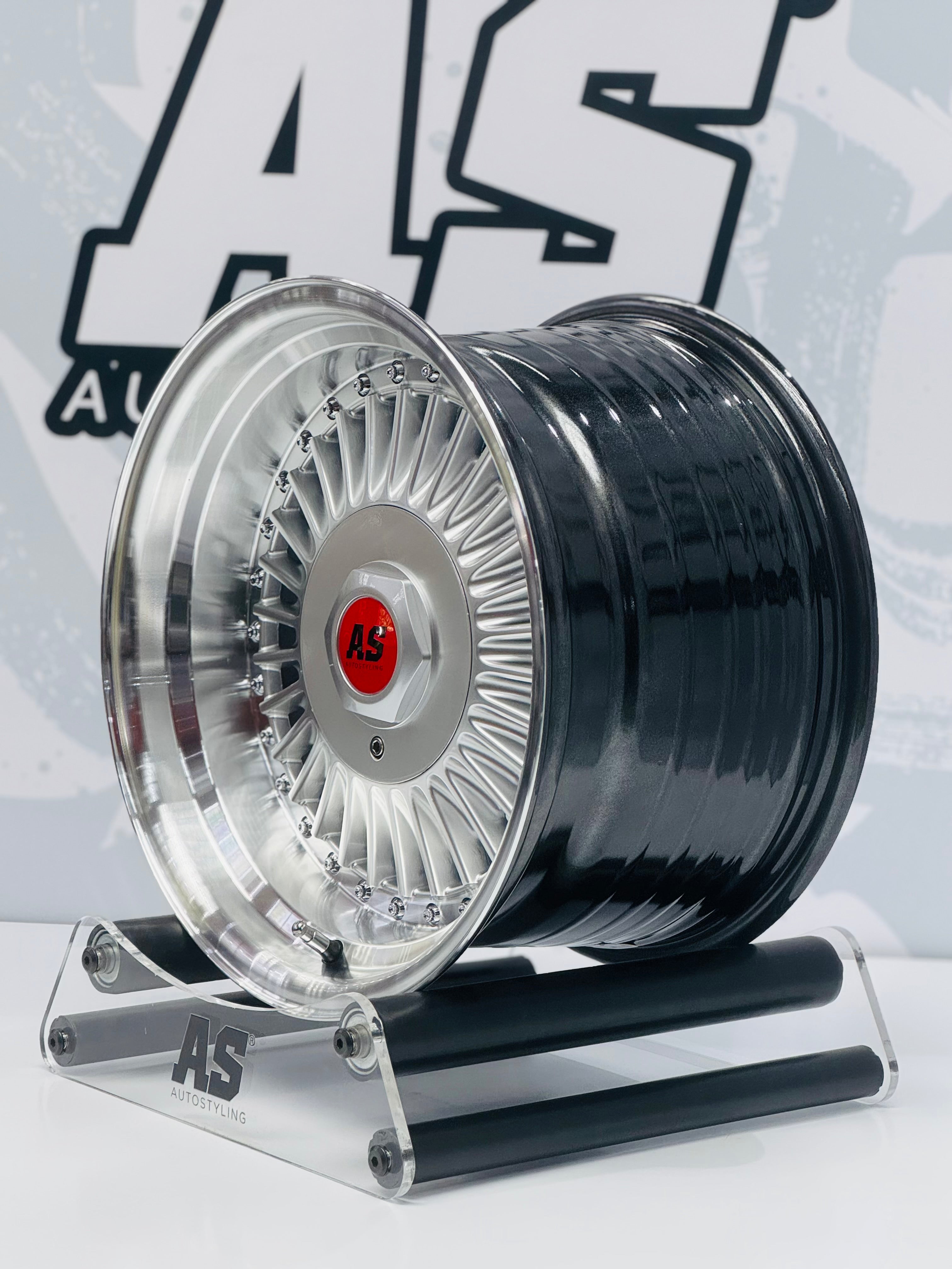 15” AS- EMITZ 7997  9J ALL ROUND 4/100 4/114 silver wheels