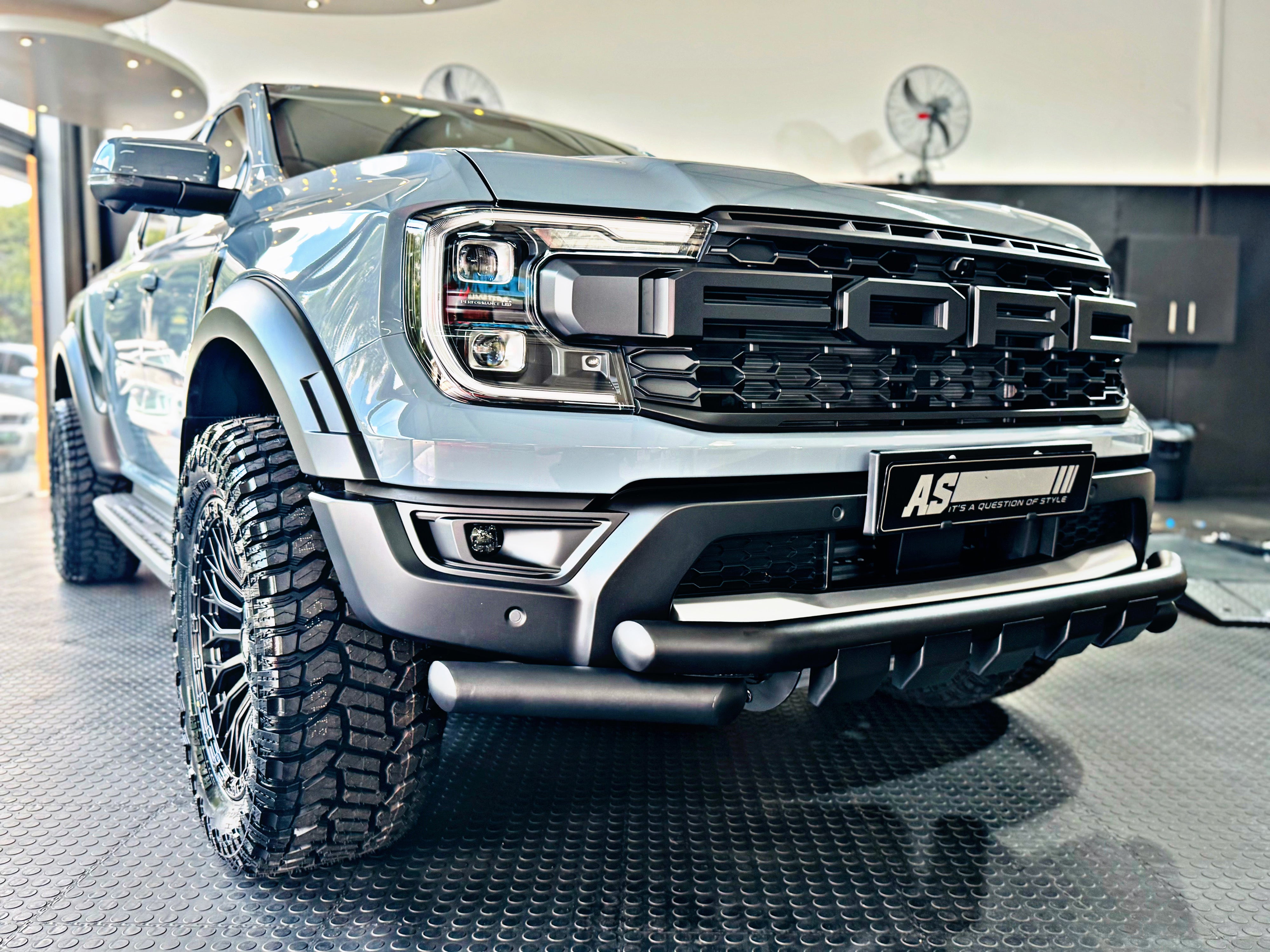 FORD RANGER/ EVEREST  NEXT GEN 2023 BUMPER GUARD / NUDGE BAR / STYLING BAR 3 PIECE BLACK FITS ALL NEW GENERATION FORD RANGERS