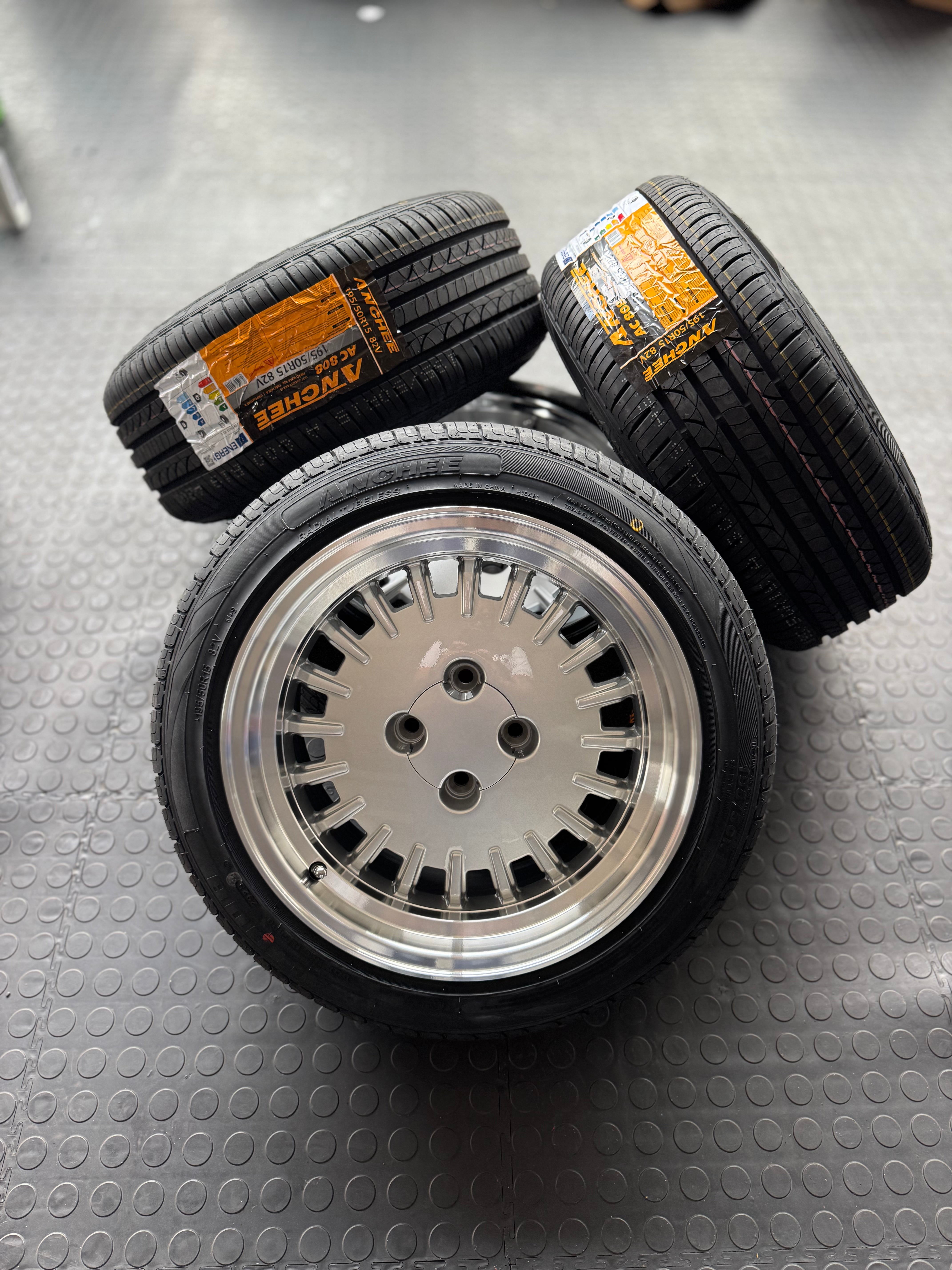 15” AS-CRESSIDA 4/100 DISHED SILVER