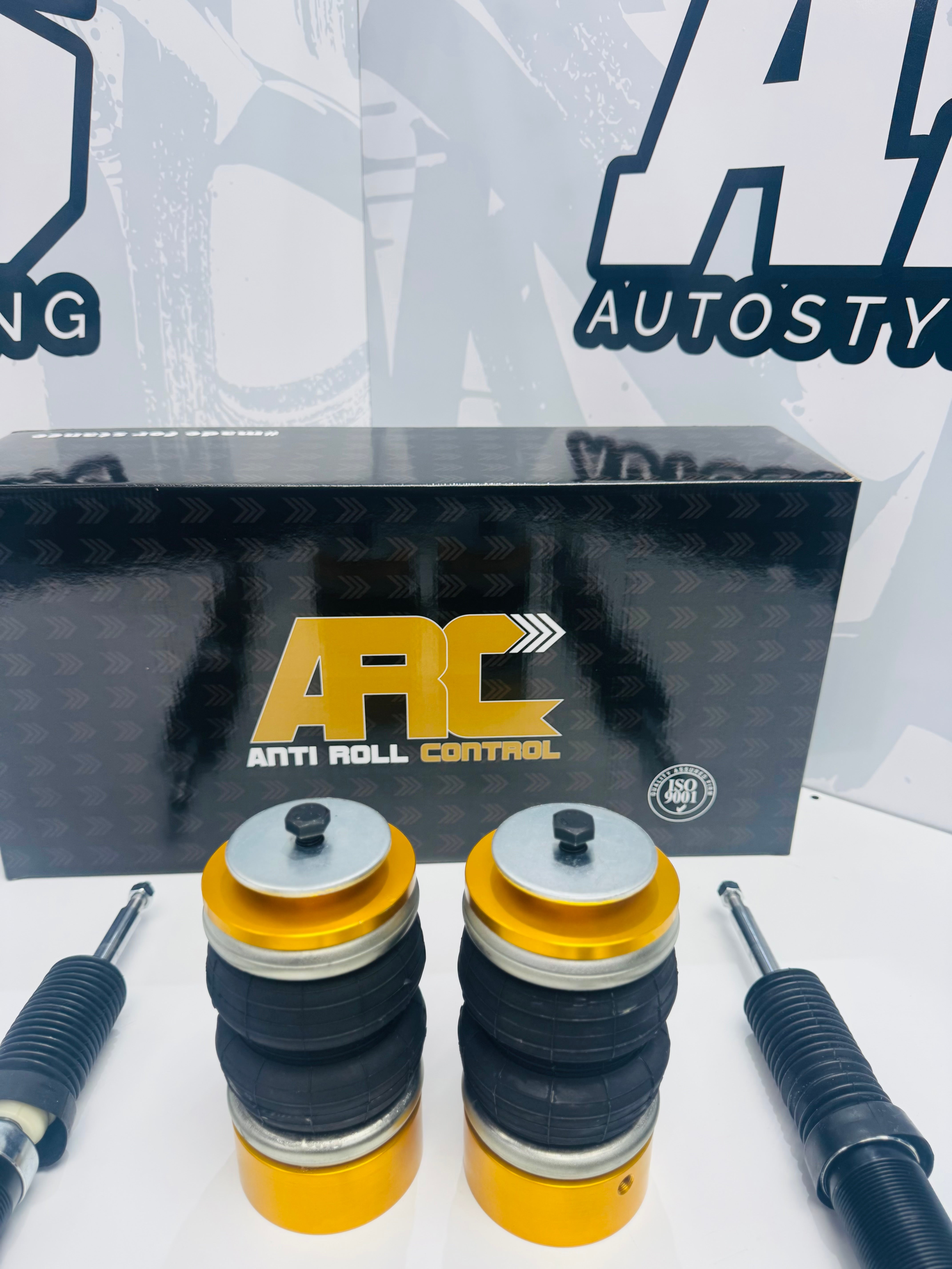 POLO 6r & 9n (bujwa)  ARC  AIR SUSPENSION STRUTS REARS HEIGHT ADJUSTABLE
