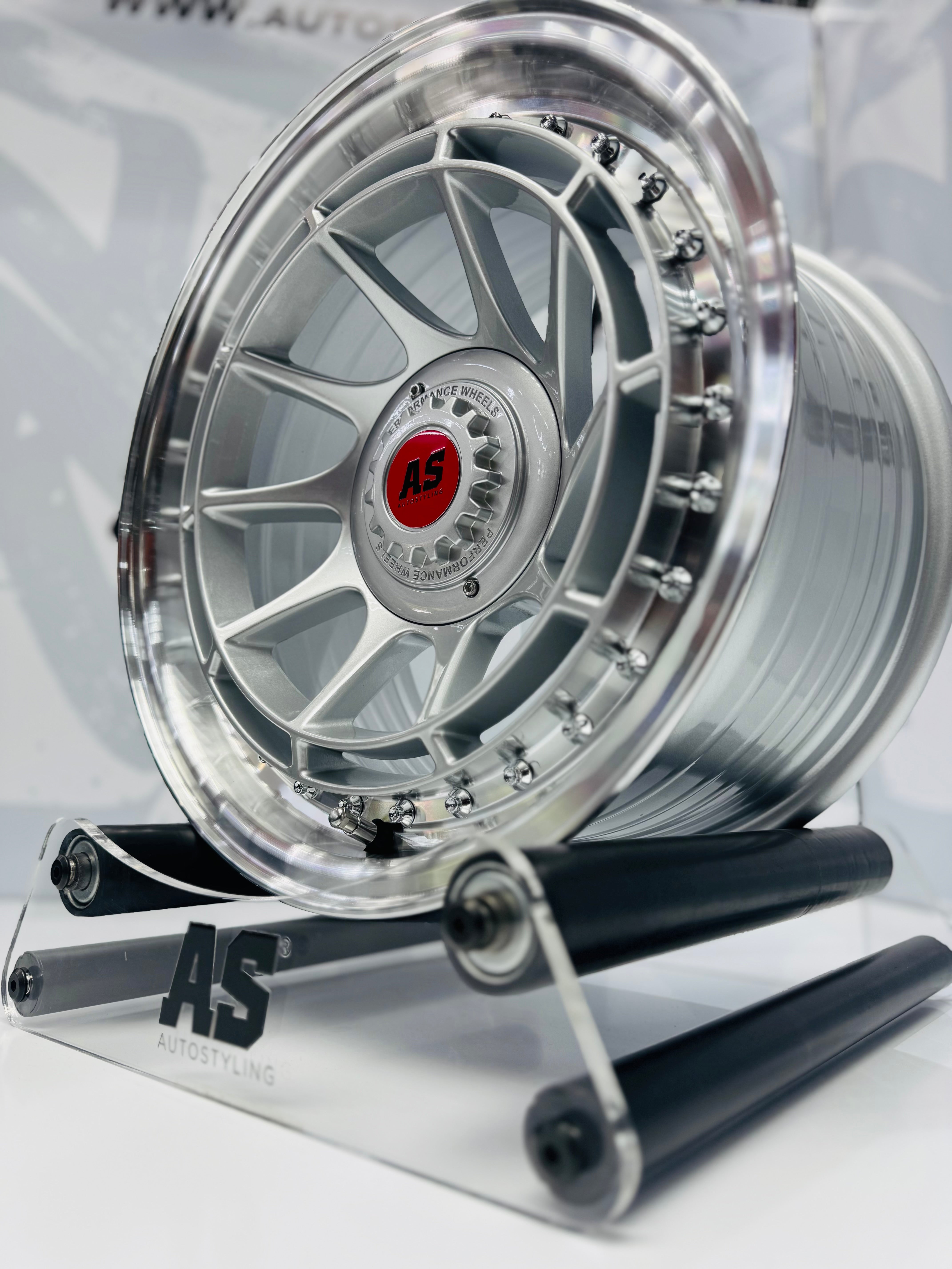 15” AS-7156 SILVER  4/100 4/114 wheels