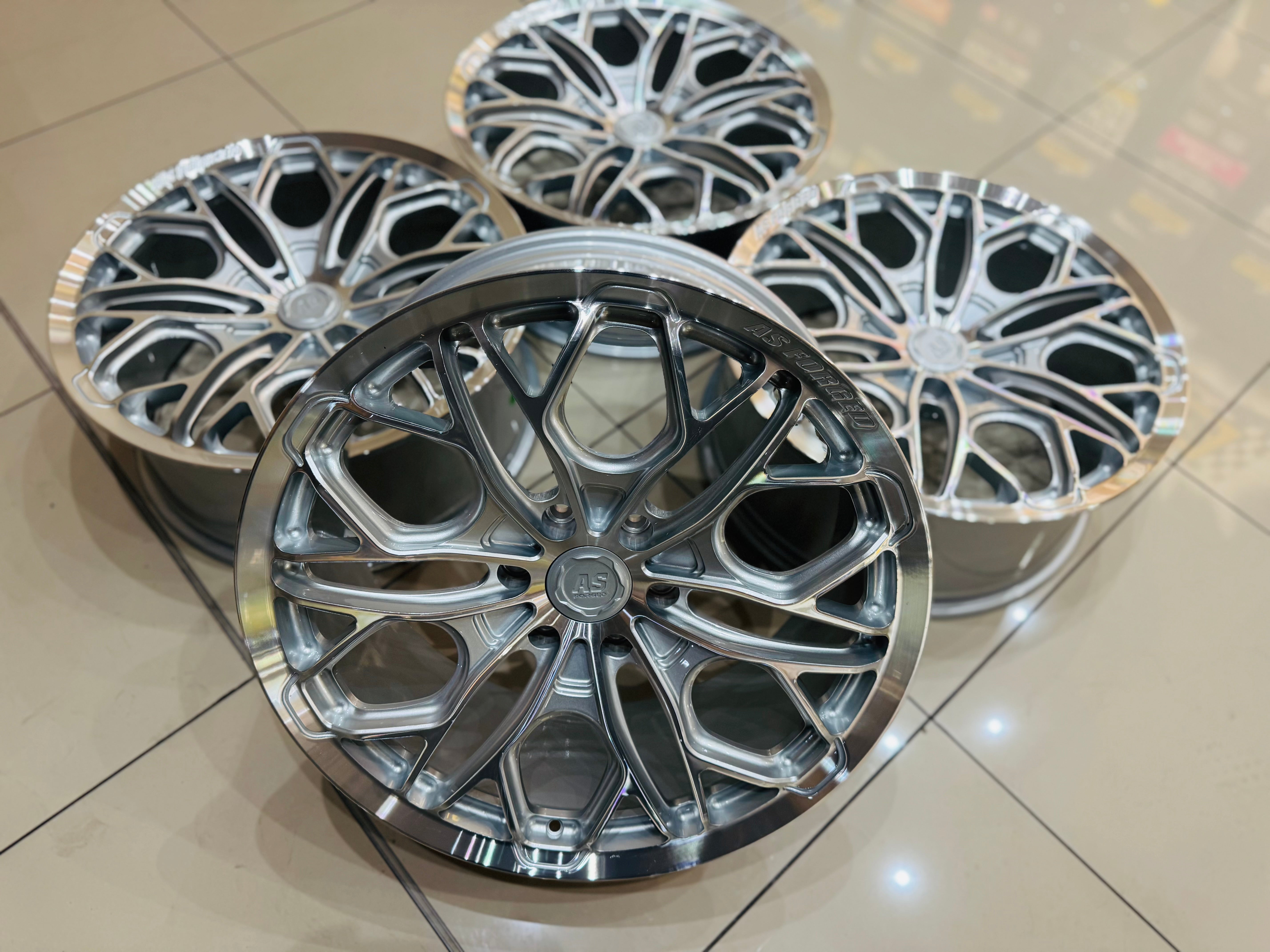 22 ” AS FULLY FORGED 014  RAPTOR RANGER/ RIMS 6/139 PCD