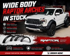 WIDE BODY  FENDER FLARE KIT (50mm wider ) - OE COLOR (2022+ FORD RANGER RAPTOR) NOW INSTOCK ‼️. - Autostyling Klerksdorp