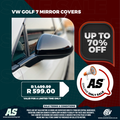 VW GOLF 7 MIRROR COVERS - Autostyling Klerksdorp