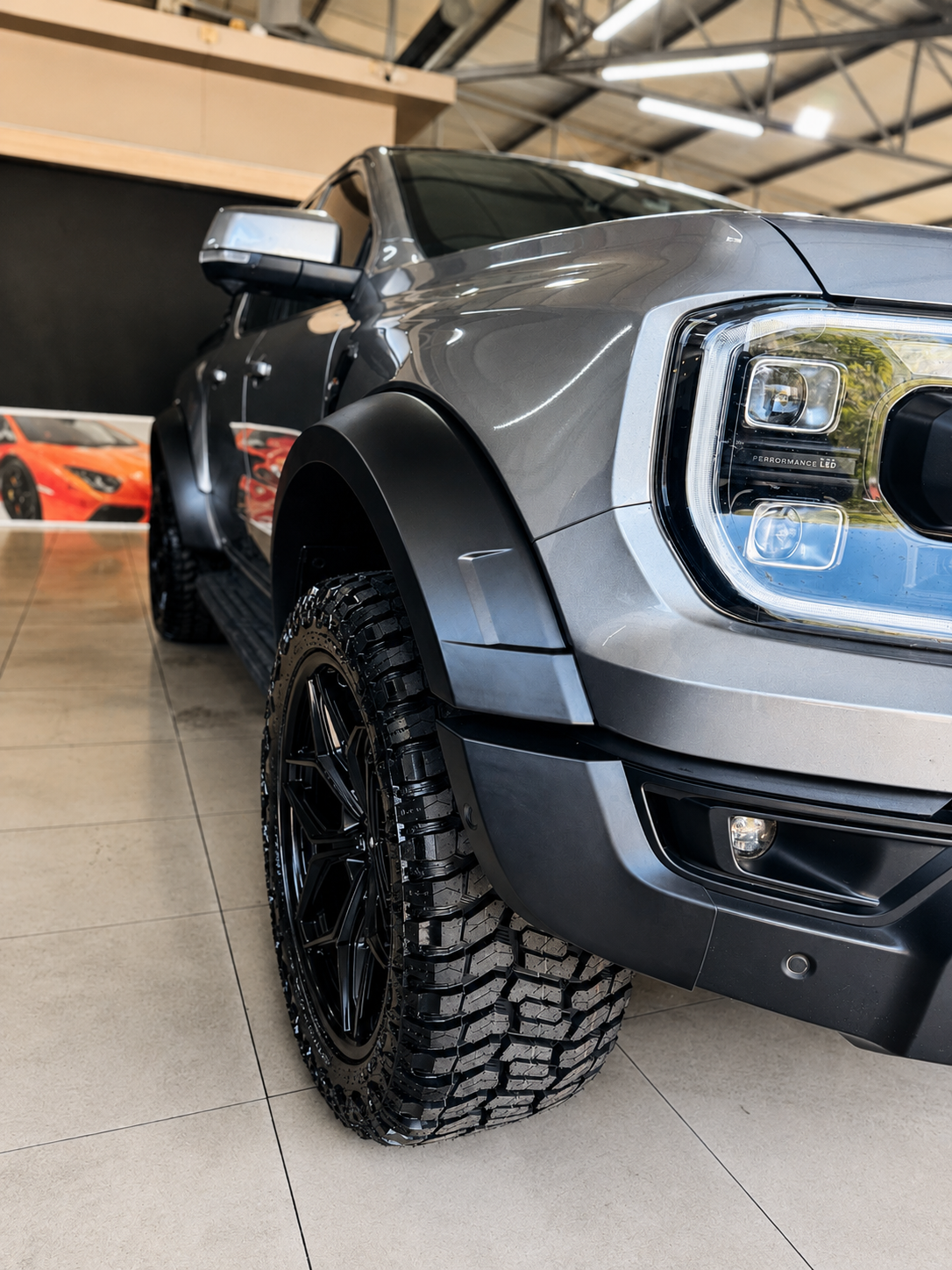 RAPTOR WIDE BODY  KIT (50mm wider ) - OE COLOR (2022+ FORD RANGER RAPTOR)