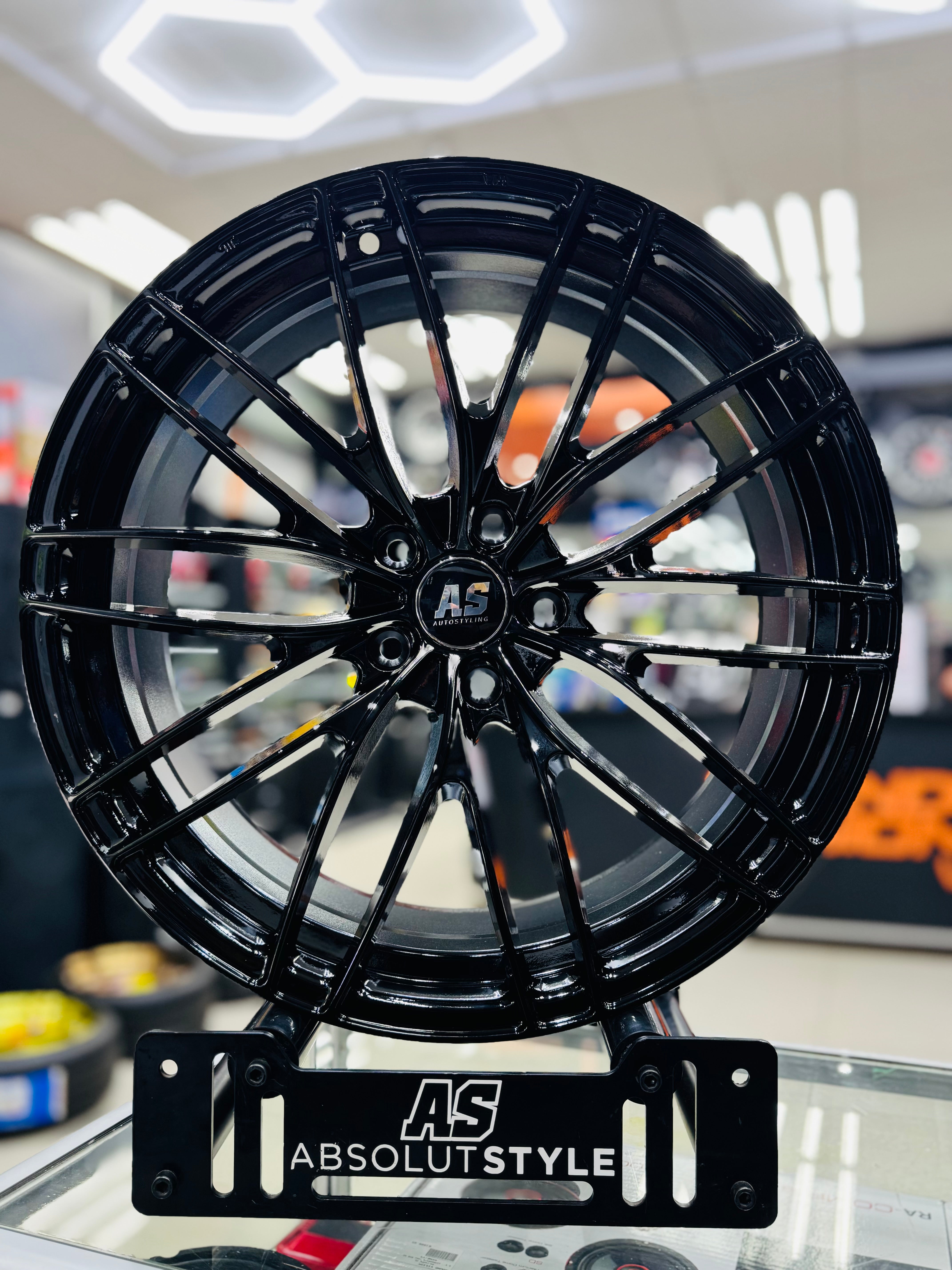 19” AS-K327 ( 5x112 ) gloss black - Autostyling Klerksdorp