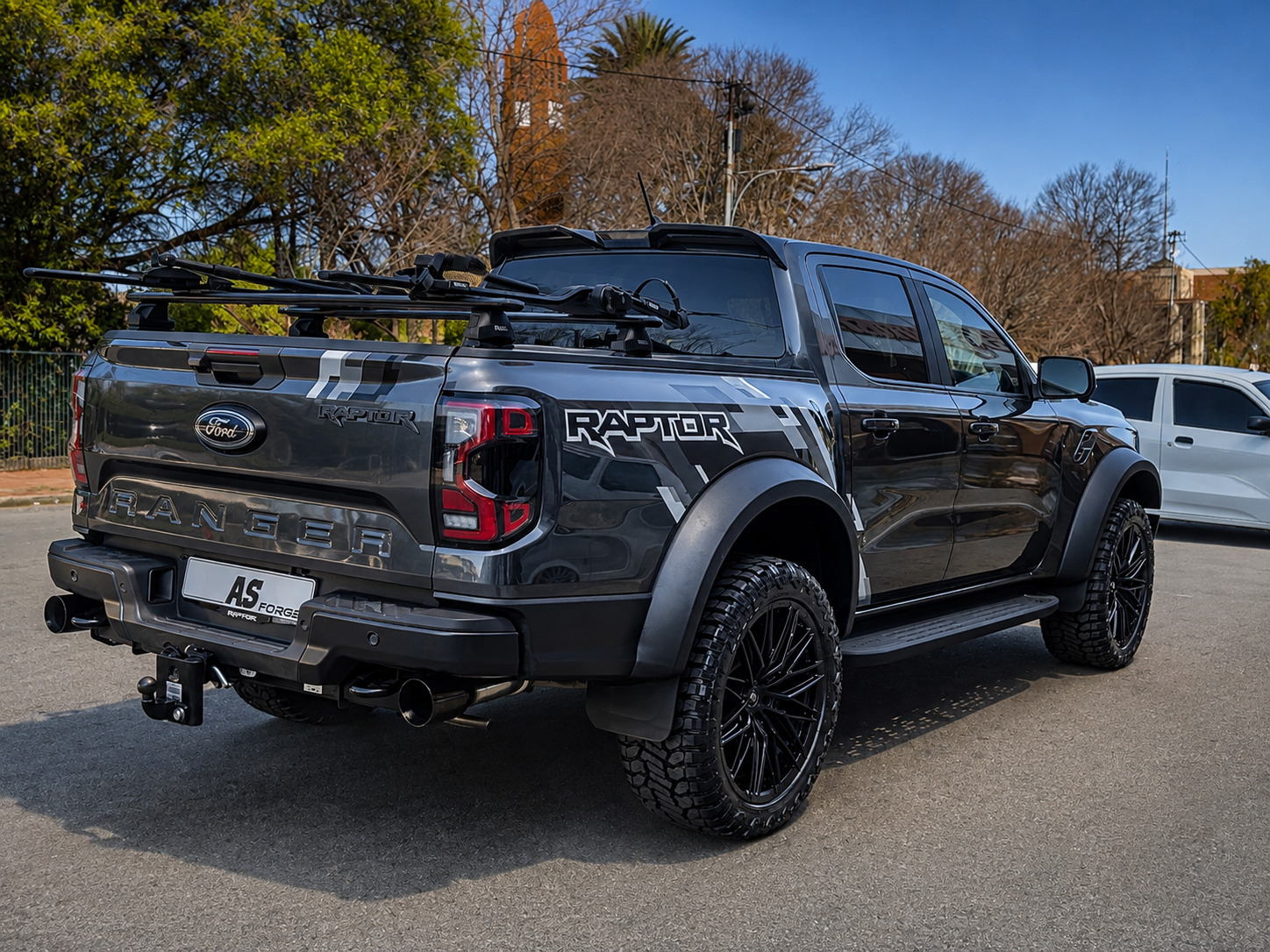 WIDE BODY  FENDER FLARE KIT (50mm wider ) - OE COLOR (2022+ FORD RANGER RAPTOR) - Autostyling Klerksdorp