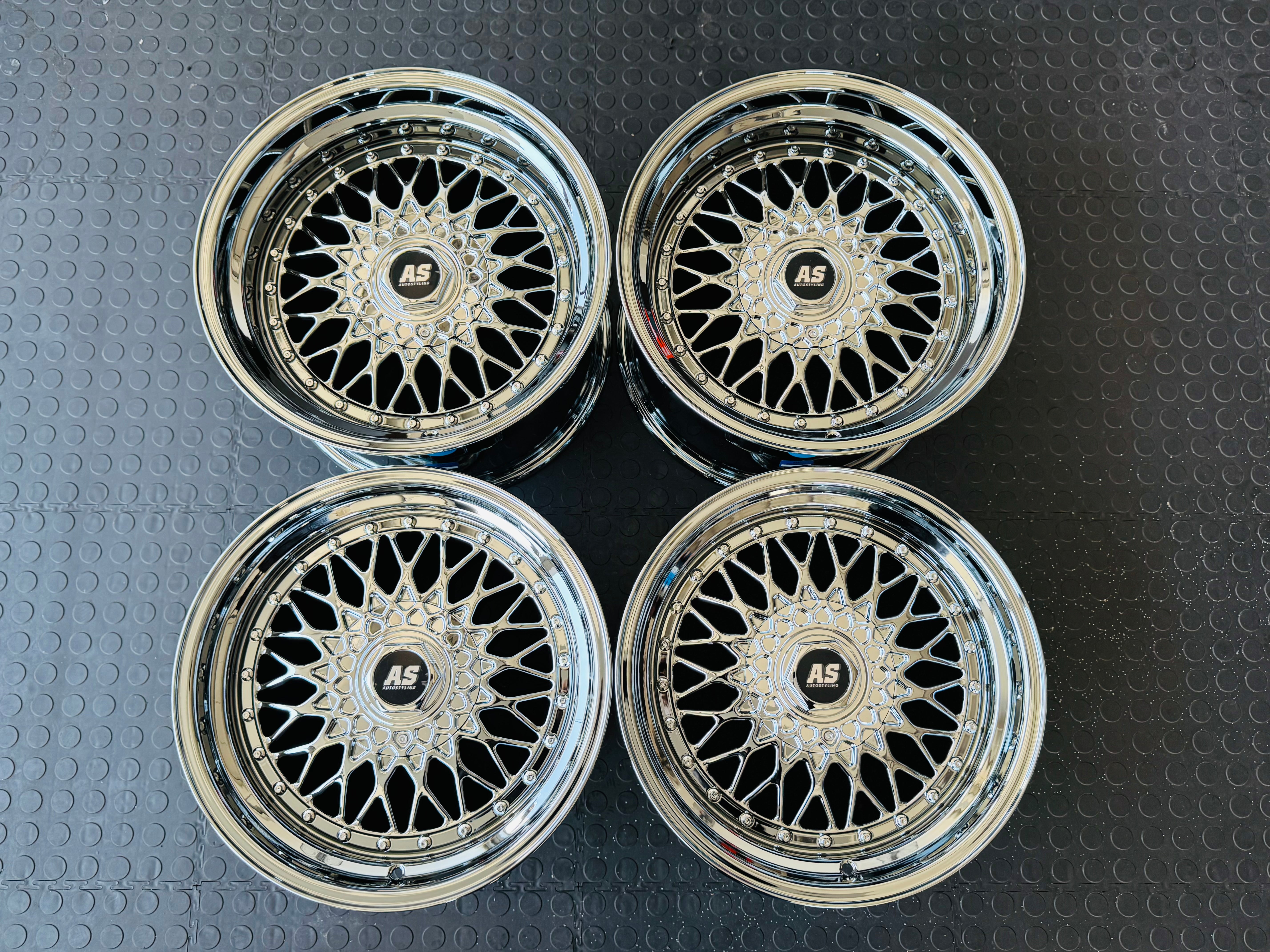 17” BBS chrome  4x100 & 5x100 8.5j/ 10j - Autostyling Klerksdorp